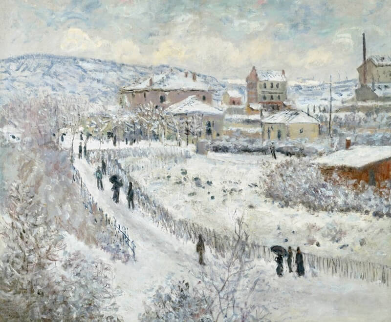 Argenteuil im Schnee - Claude Monet - Image 3