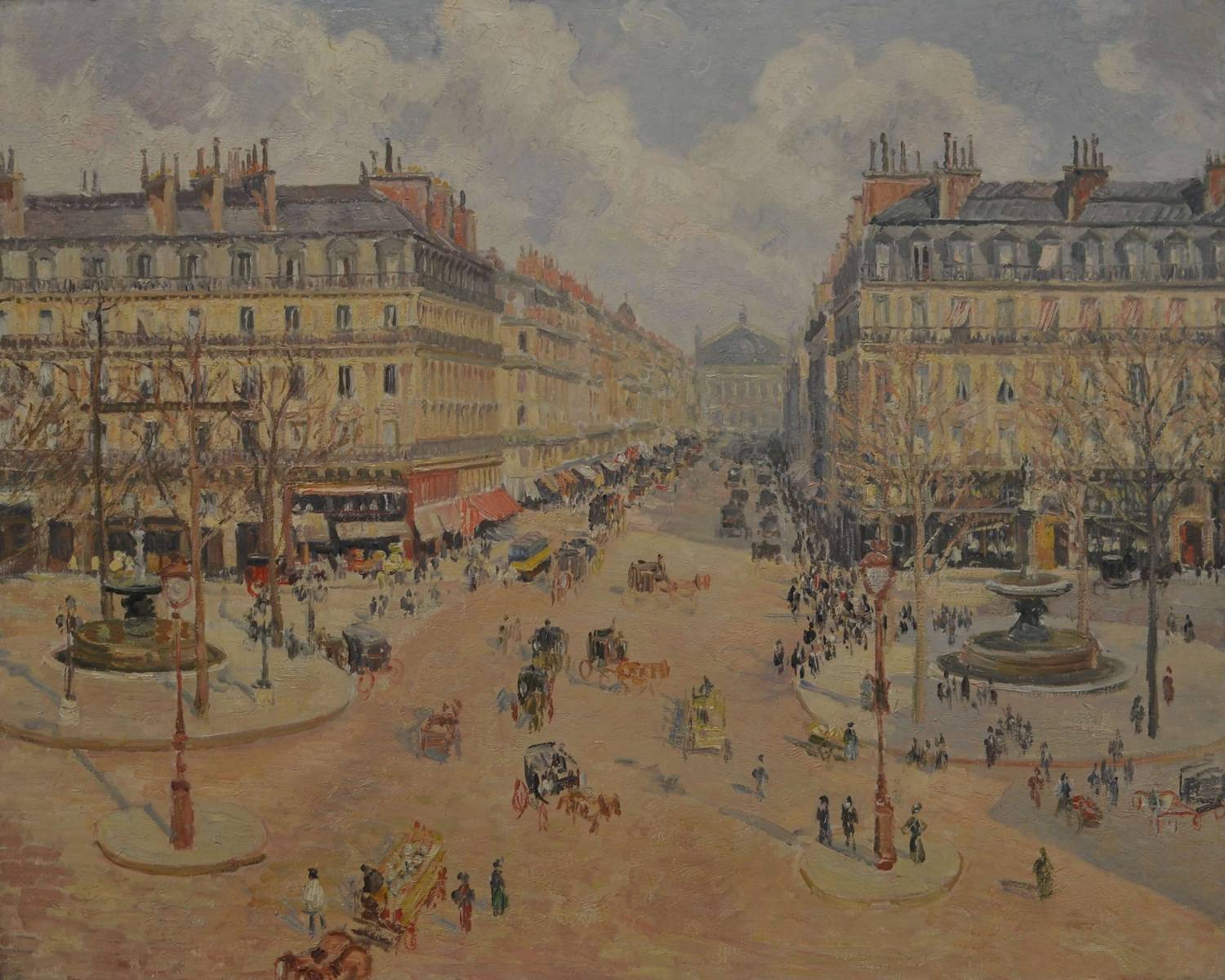 Avenue de l'Opéra, Morgensonne – Camille Pissarro - Image 3