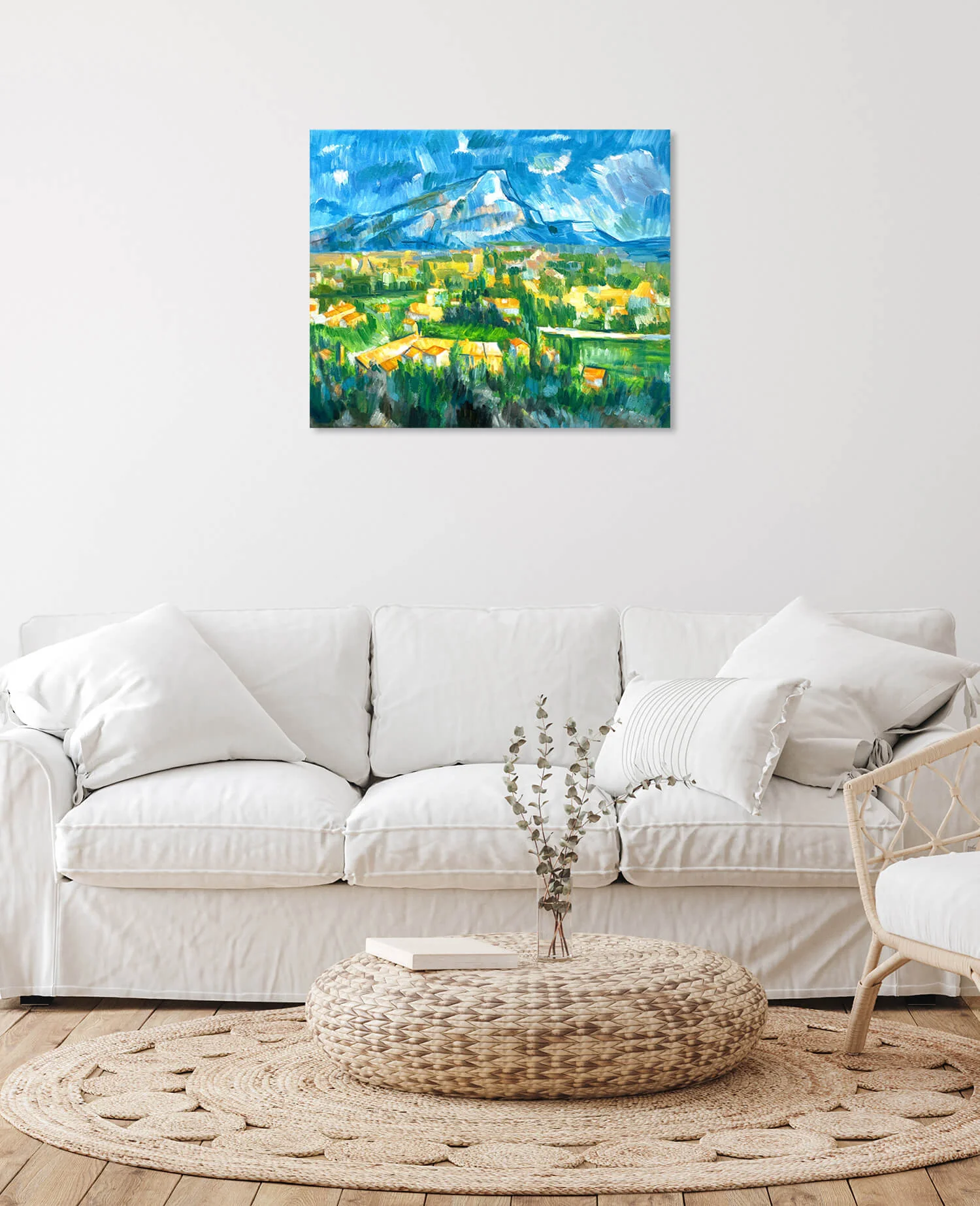 Der Berg Sainte-Victoire von Les Lauves aus gesehen - Paul Cézanne - Image 15