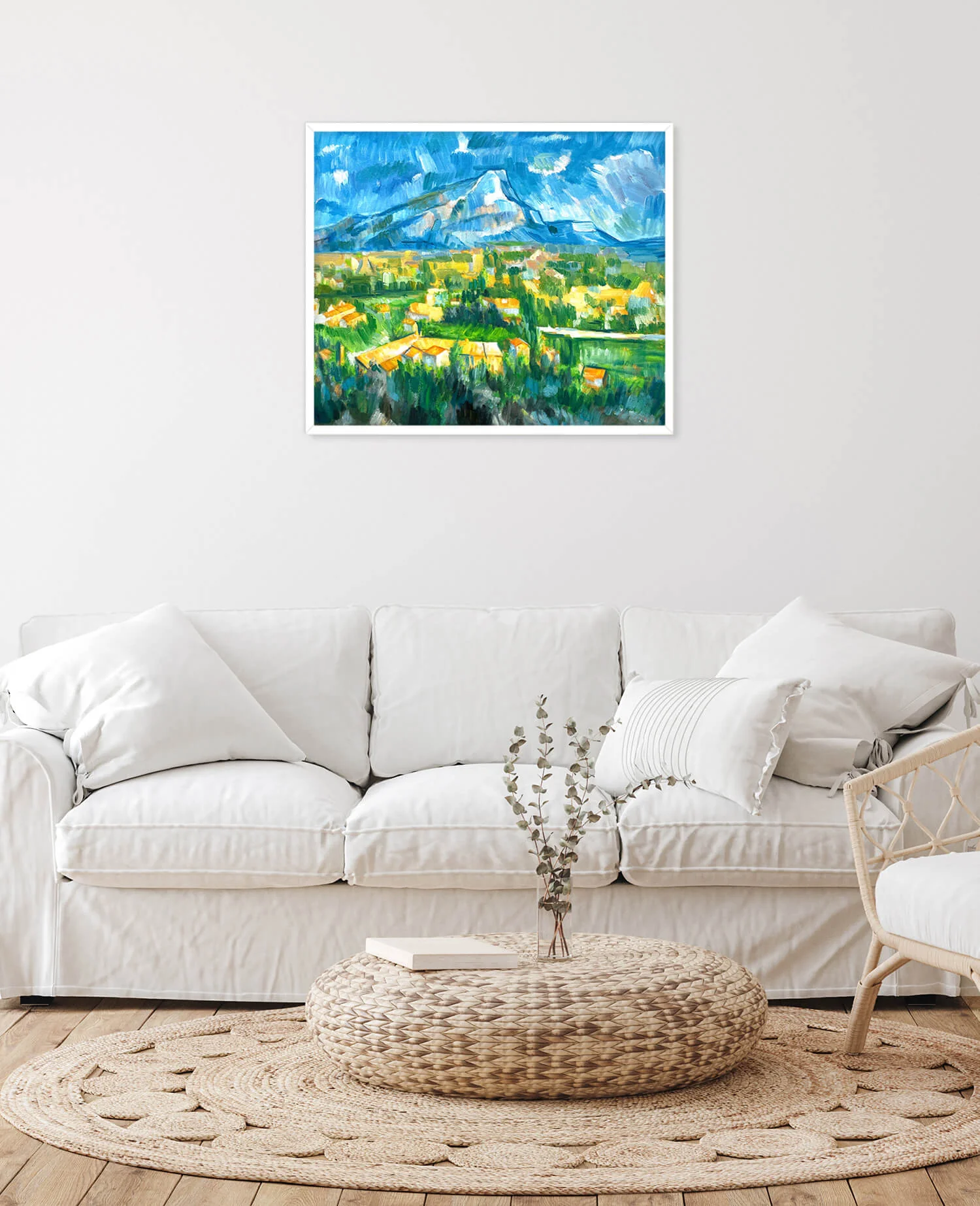 Der Berg Sainte-Victoire von Les Lauves aus gesehen - Paul Cézanne - Image 16