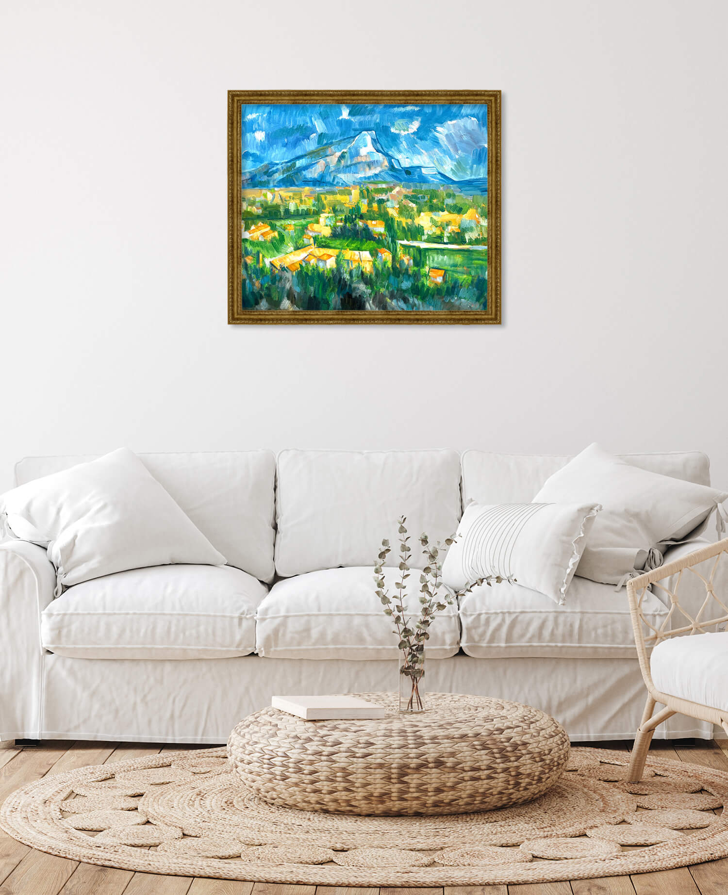 Der Berg Sainte-Victoire von Les Lauves aus gesehen - Paul Cézanne - Image 21