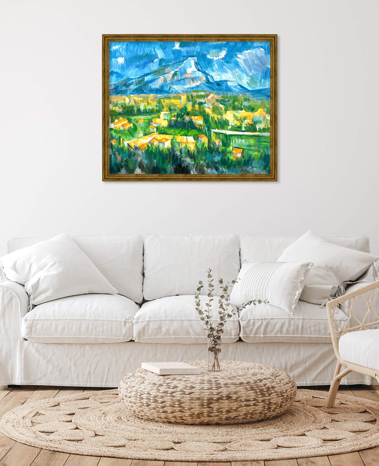 Der Berg Sainte-Victoire von Les Lauves aus gesehen - Paul Cézanne - Image 28