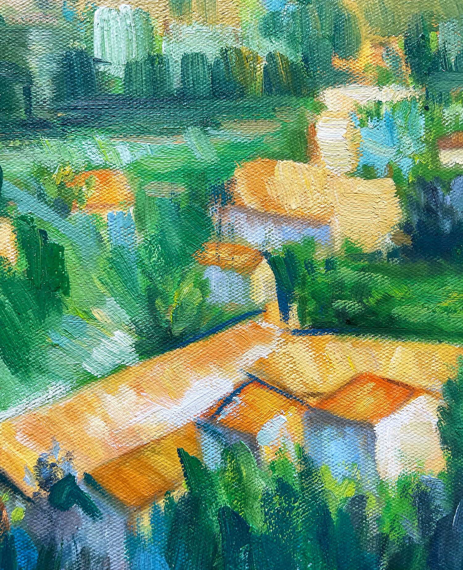Der Berg Sainte-Victoire von Les Lauves aus gesehen - Paul Cézanne - Image 6