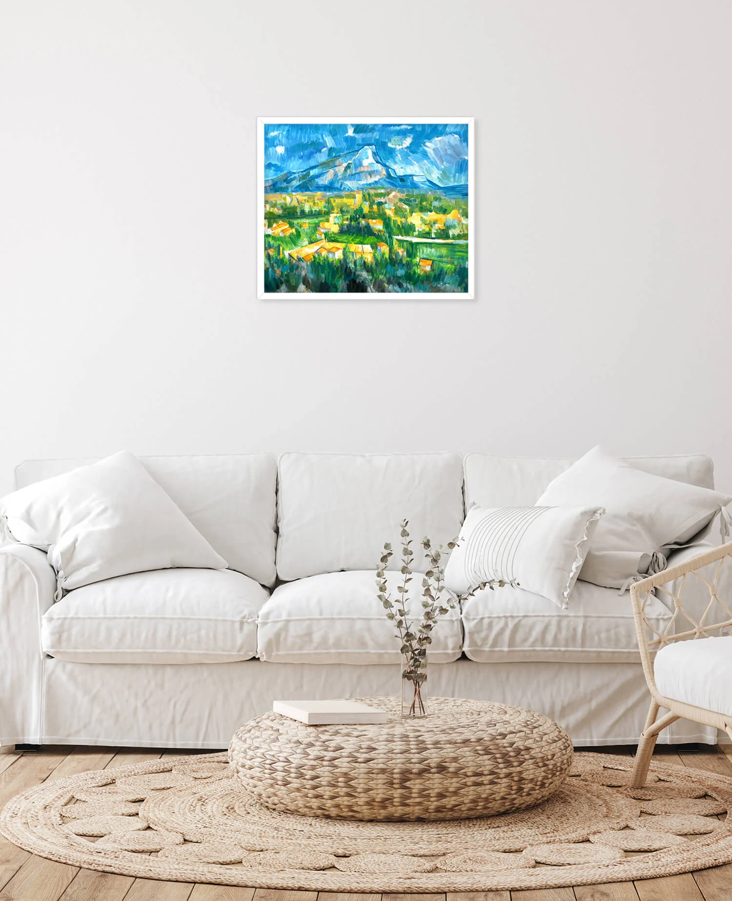 Der Berg Sainte-Victoire von Les Lauves aus gesehen - Paul Cézanne - Image 9