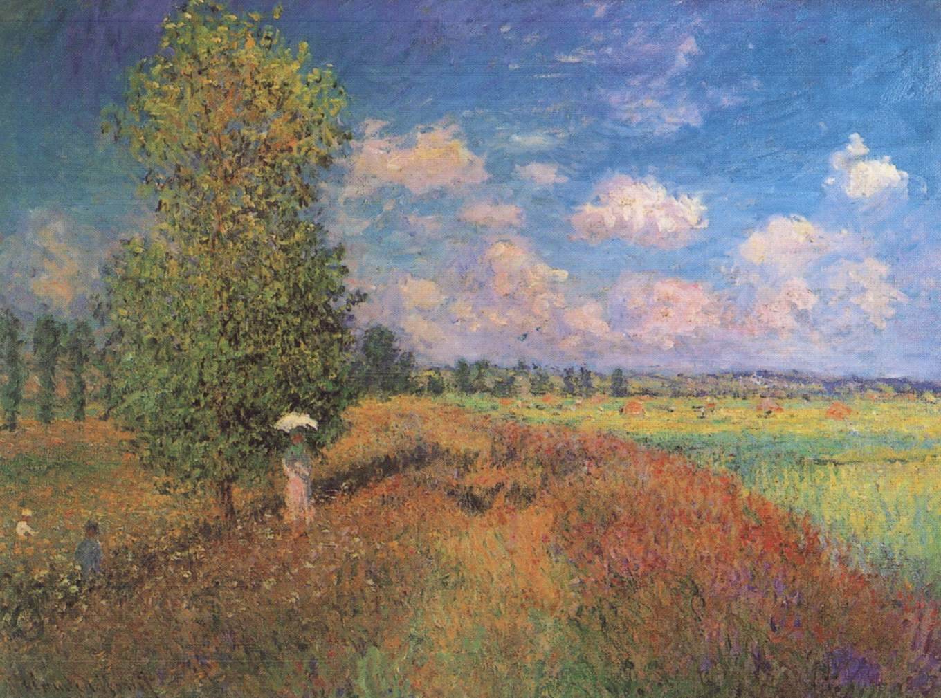 Der Sommer. Mohnblumenfeld - Claude Monet - Image 3