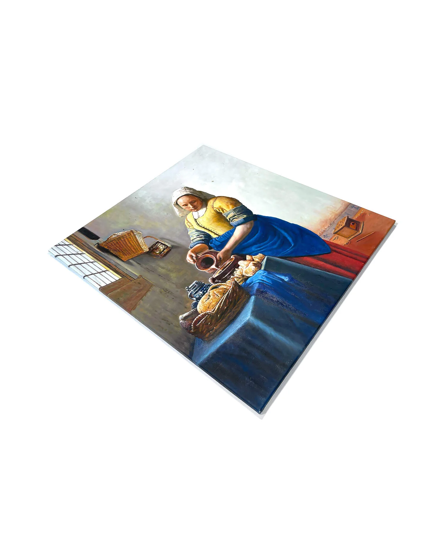 Dienstmagd mit Milchkrug - Johannes Vermeer - Image 3