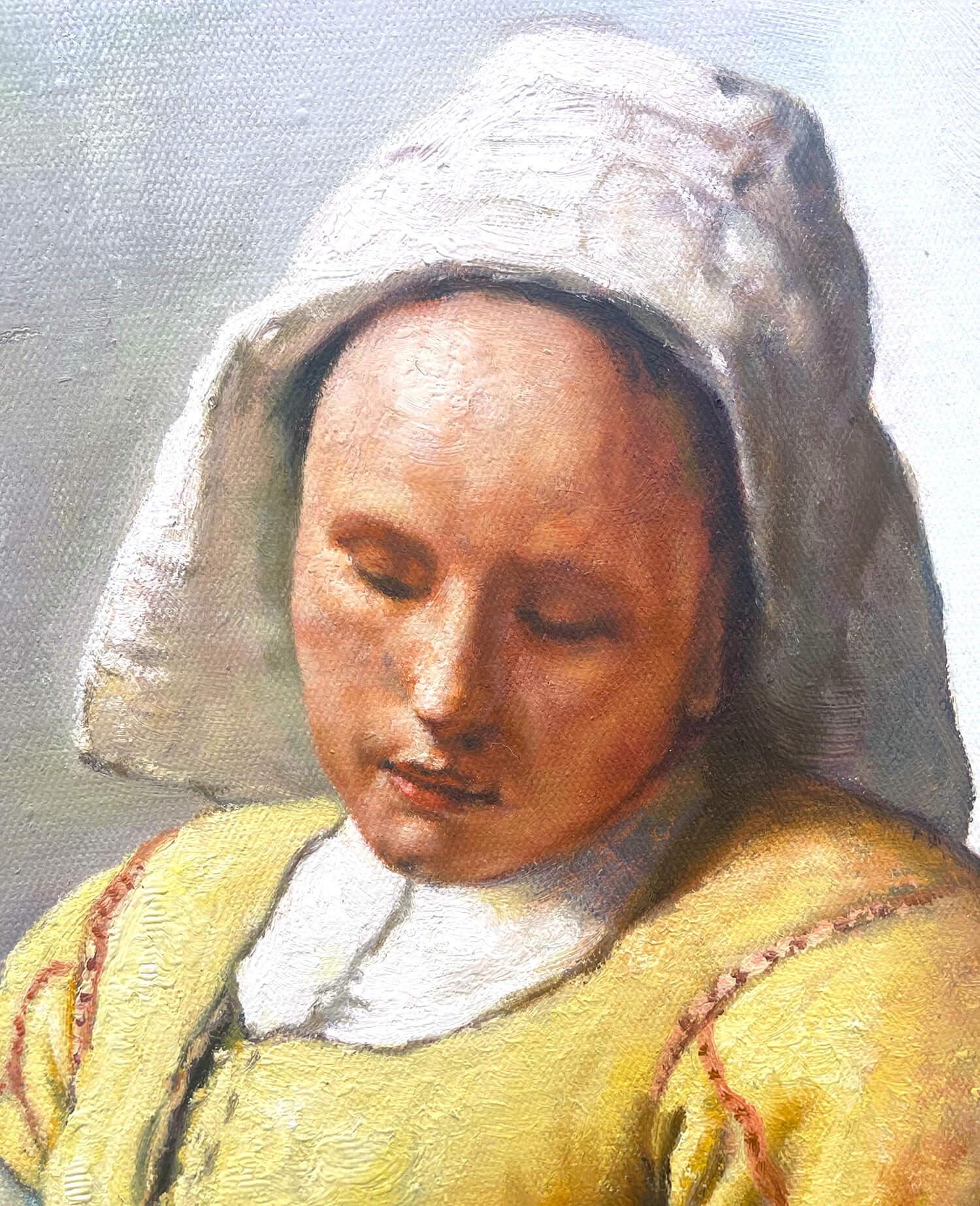 Dienstmagd mit Milchkrug - Johannes Vermeer - Image 5