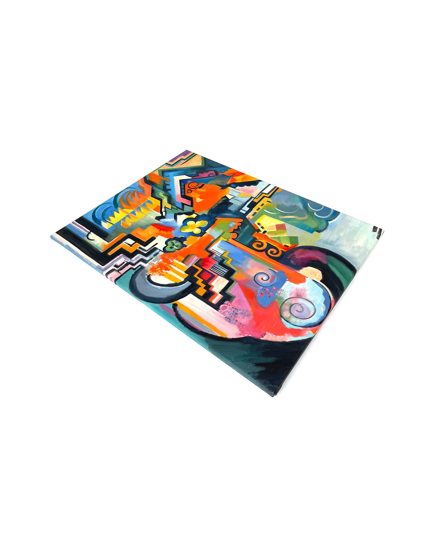 Farbige Komposition Hommage an Bach - August Macke - Image 3