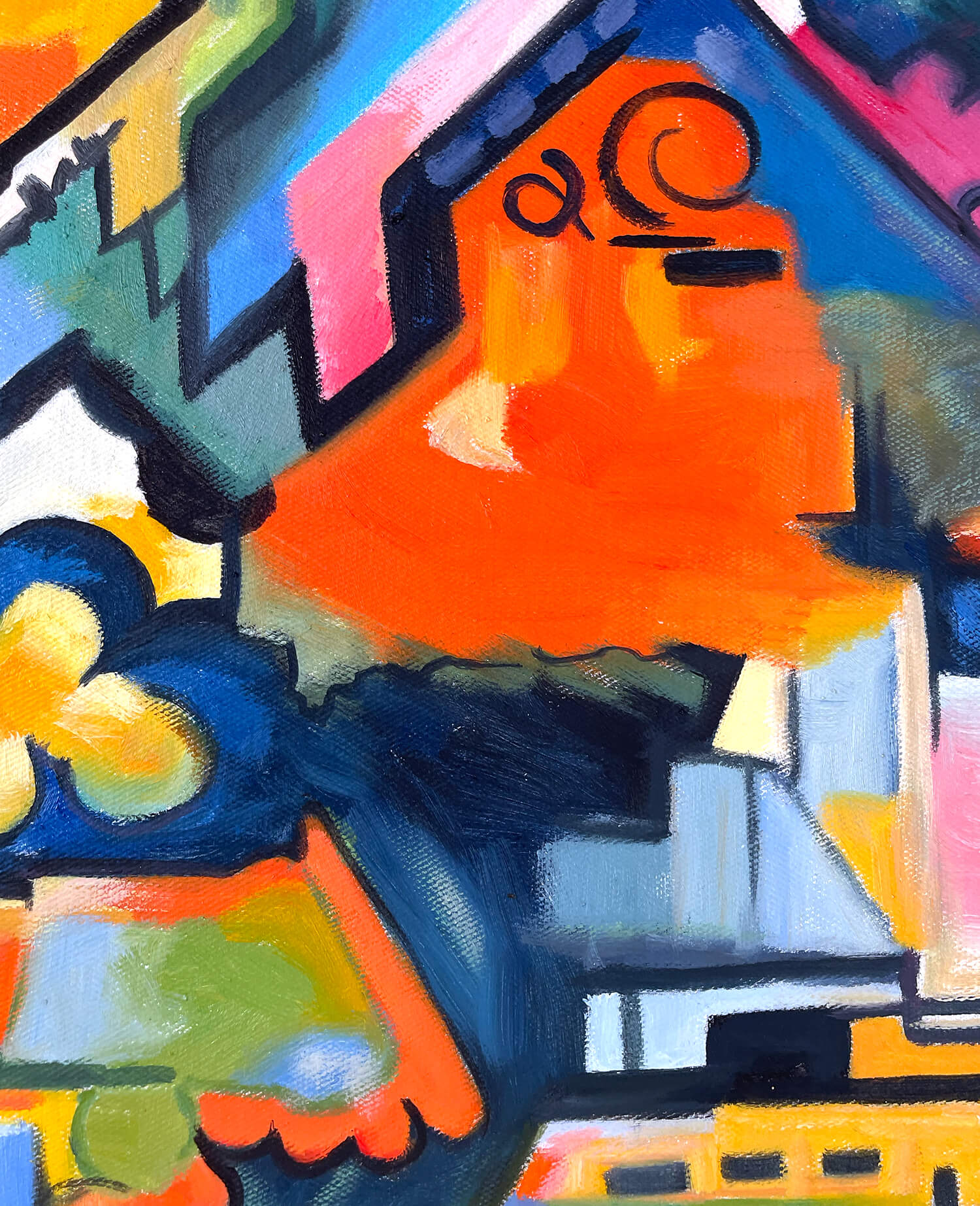 Farbige Komposition Hommage an Bach - August Macke - Image 6