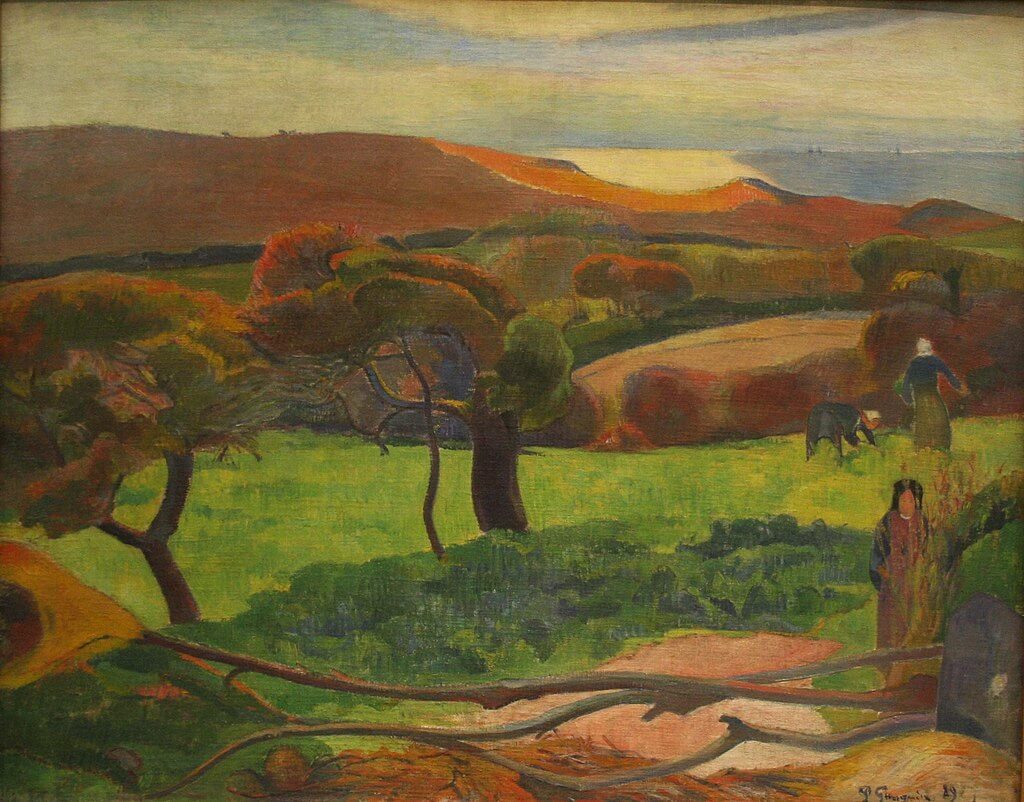 Felder am Meer - Paul Gauguin - Image 3