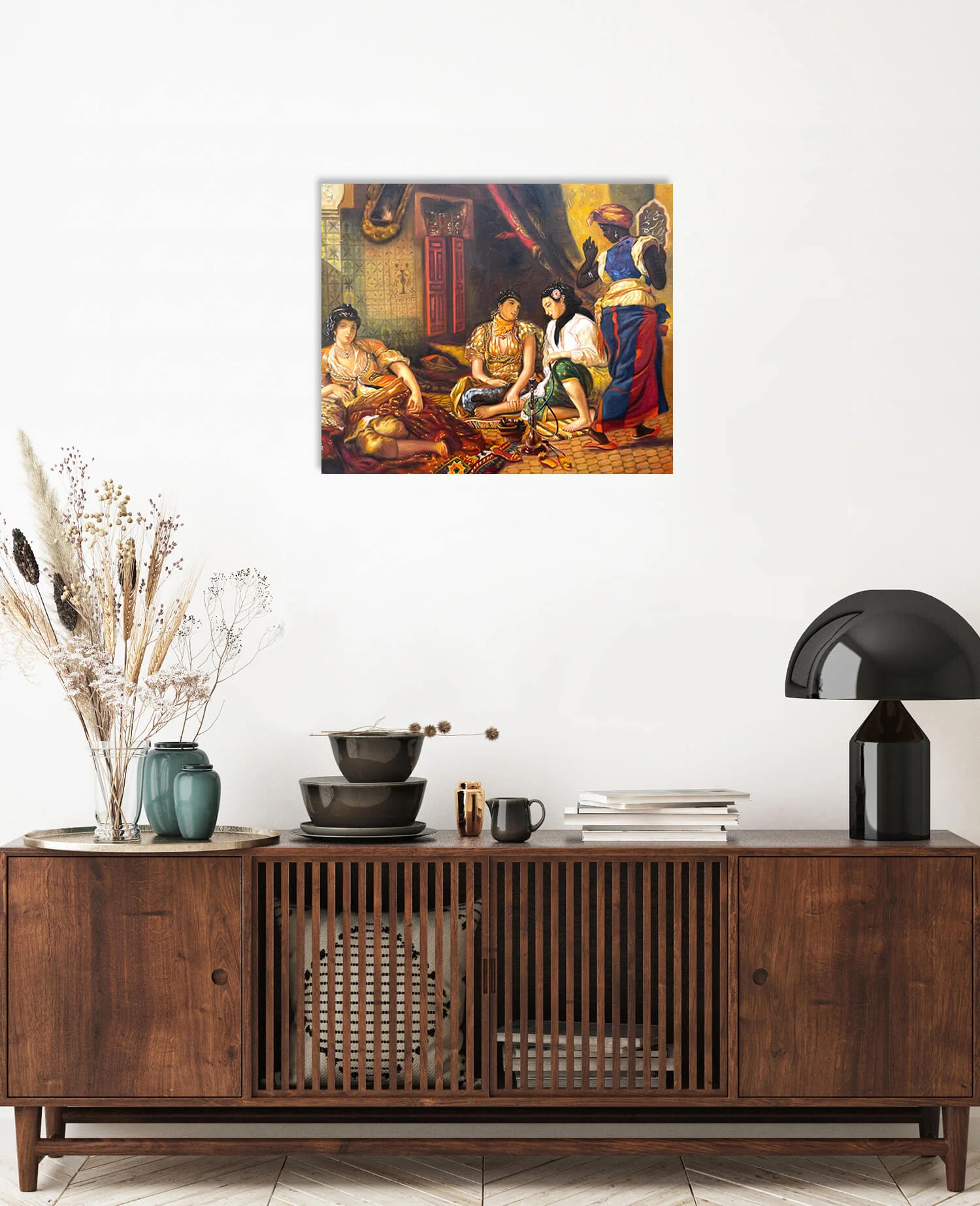 Frauen aus Algier in ihrer Wohnung – Eugène Delacroix - Image 15