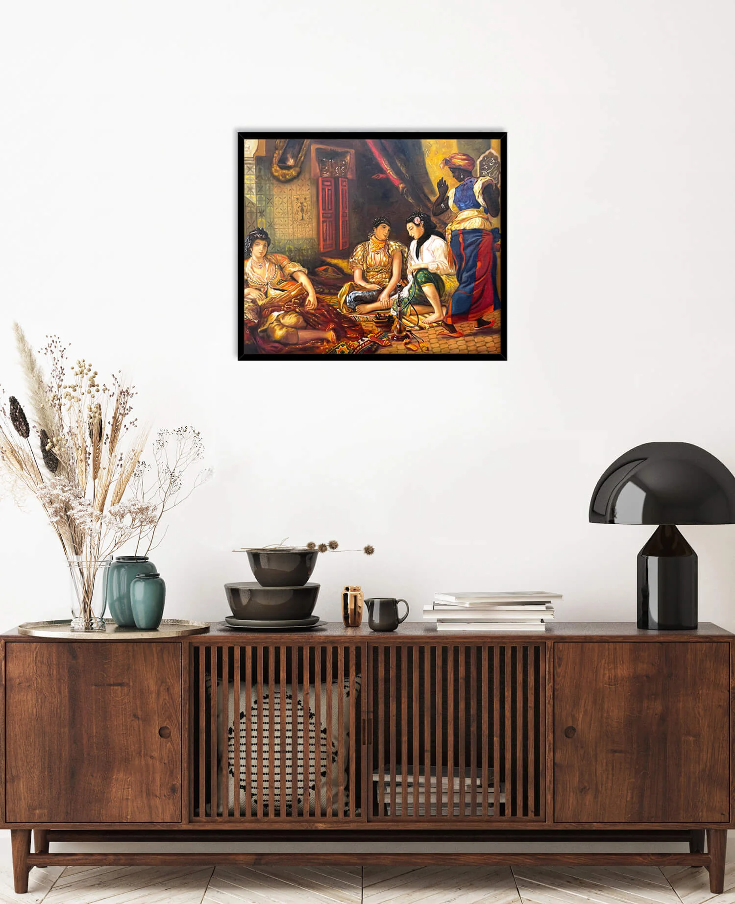 Frauen aus Algier in ihrer Wohnung – Eugène Delacroix - Image 17
