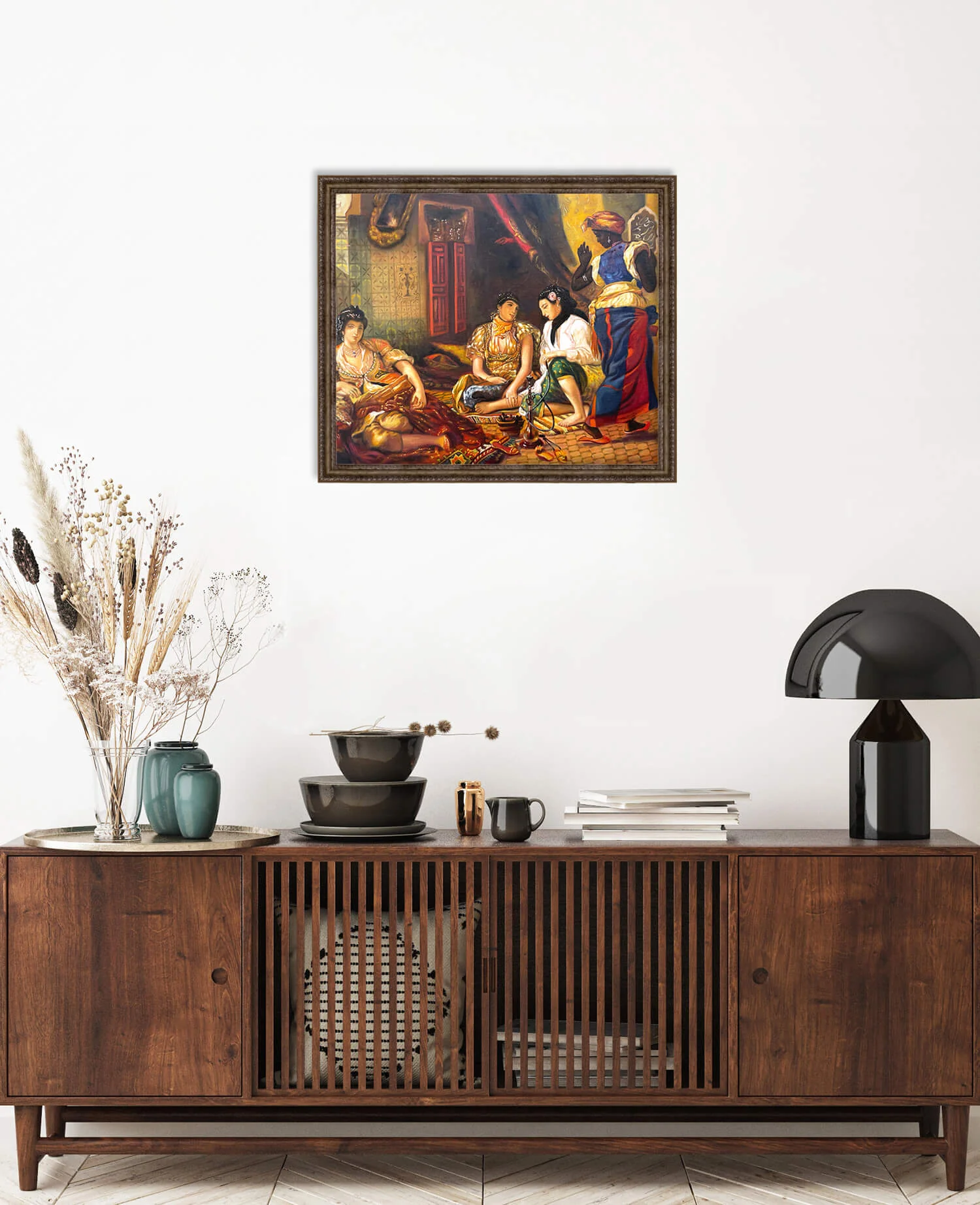 Frauen aus Algier in ihrer Wohnung – Eugène Delacroix - Image 20