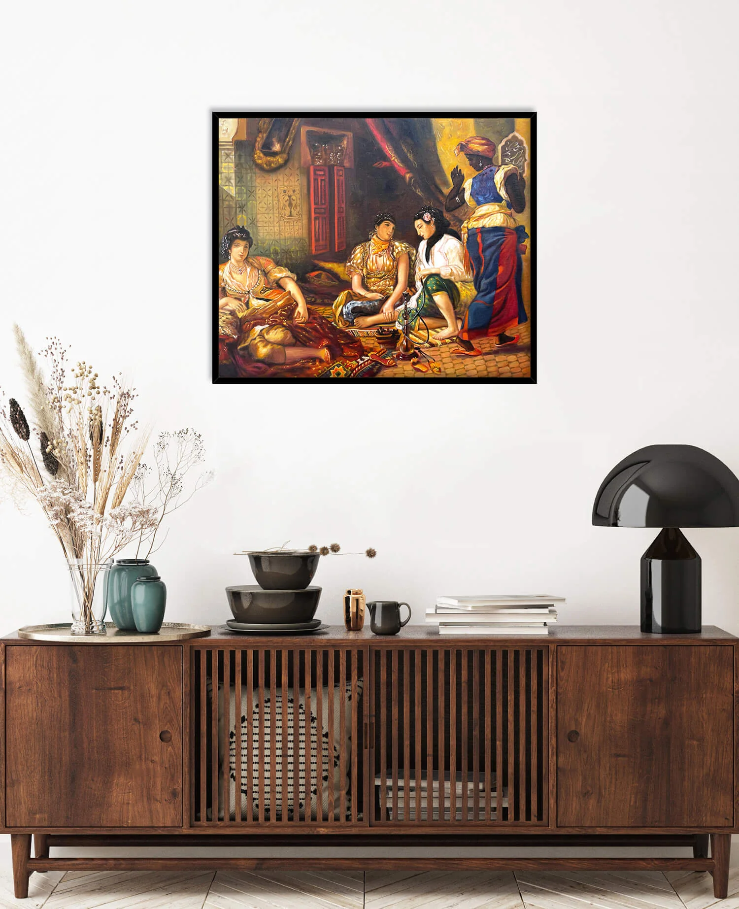 Frauen aus Algier in ihrer Wohnung – Eugène Delacroix - Image 24