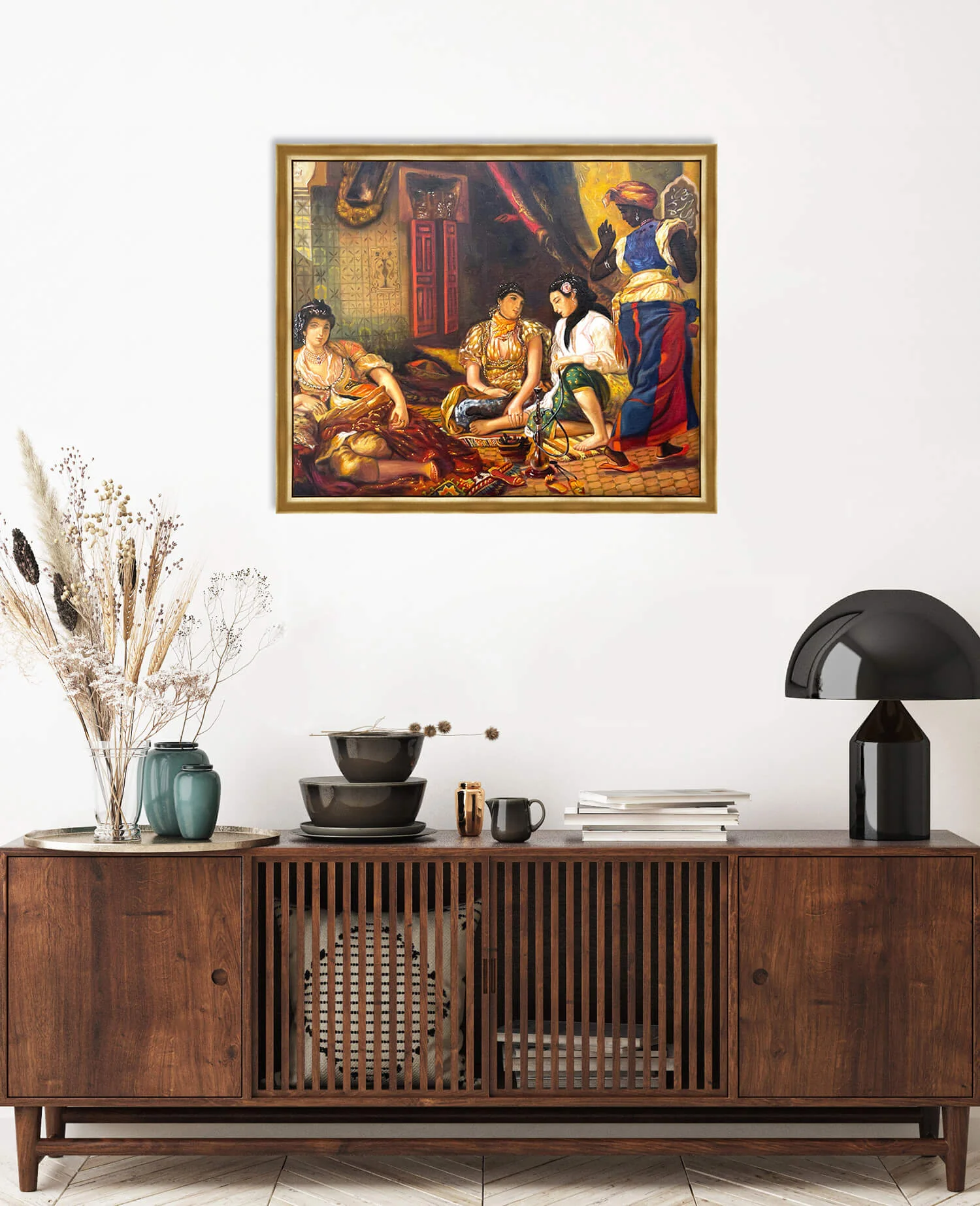 Frauen aus Algier in ihrer Wohnung – Eugène Delacroix - Image 25