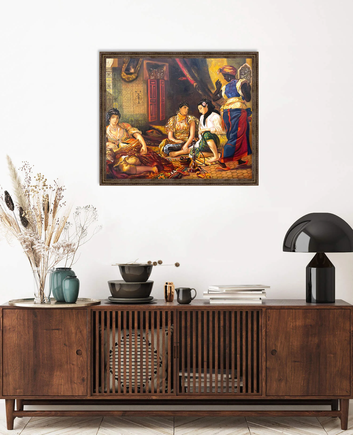 Frauen aus Algier in ihrer Wohnung – Eugène Delacroix - Image 27