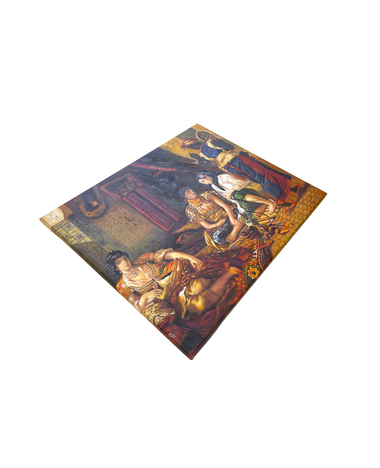 Frauen aus Algier in ihrer Wohnung – Eugène Delacroix - Image 3