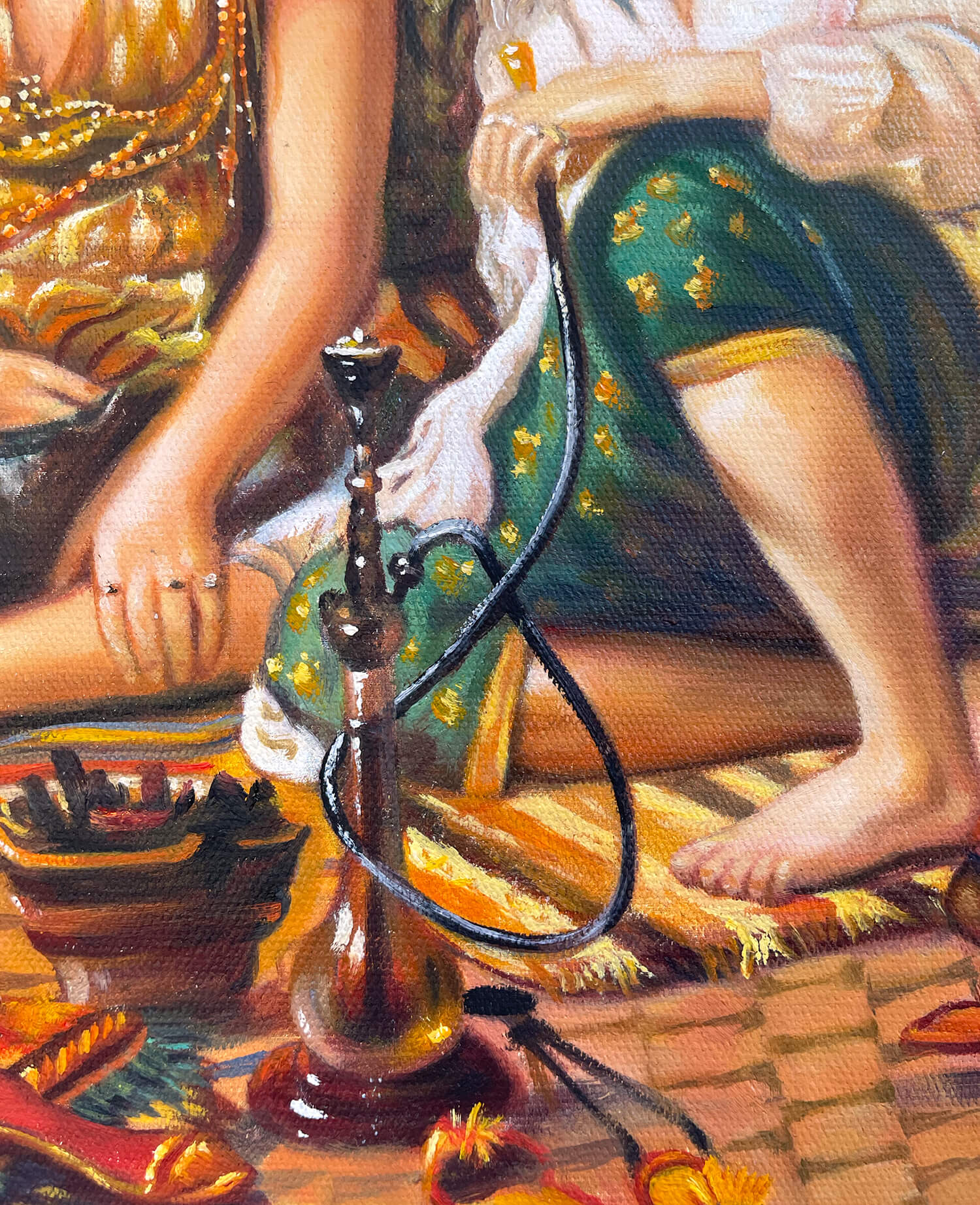 Frauen aus Algier in ihrer Wohnung – Eugène Delacroix - Image 5