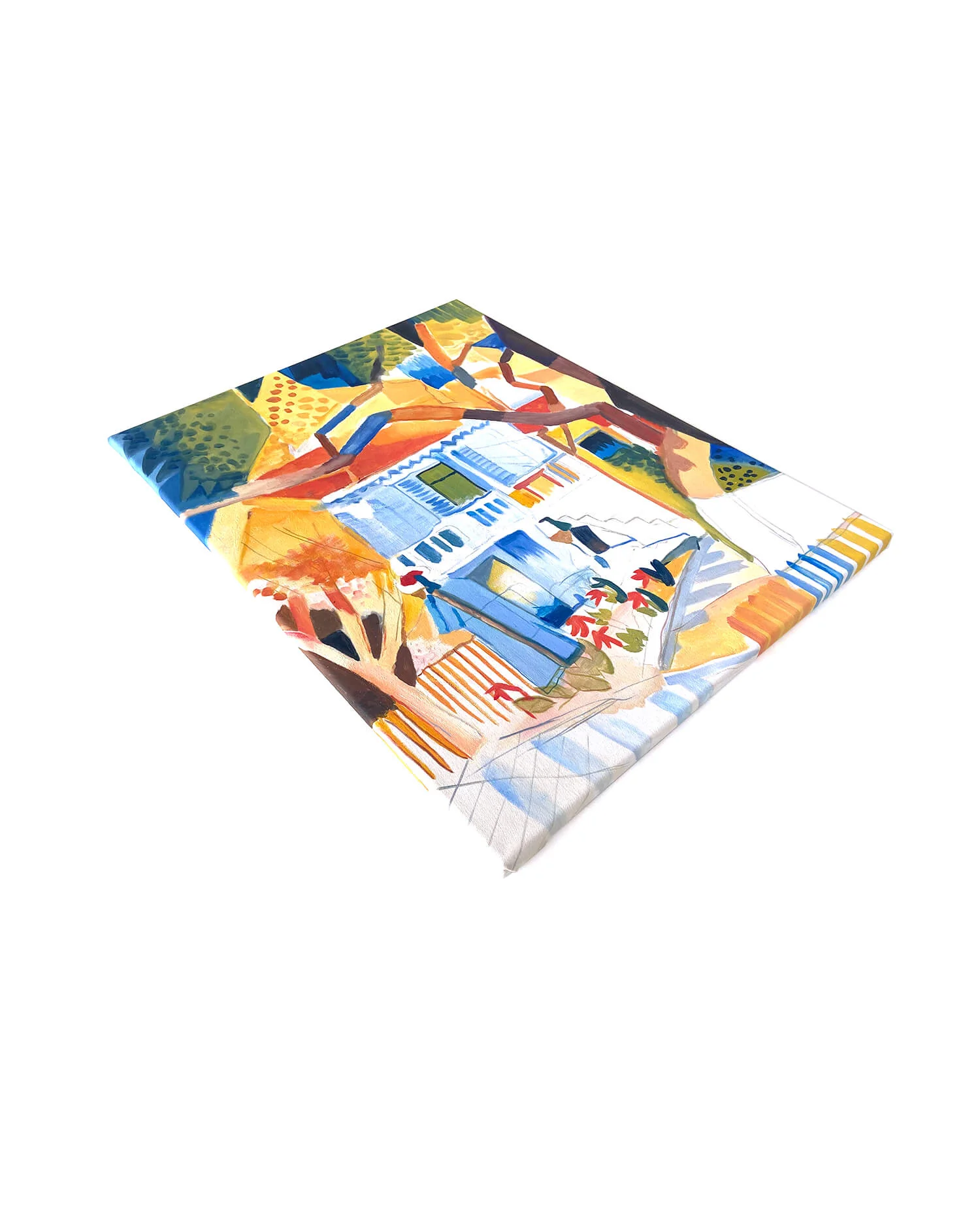 Innenhof des Landhauses in St. Germain - August Macke - Image 3