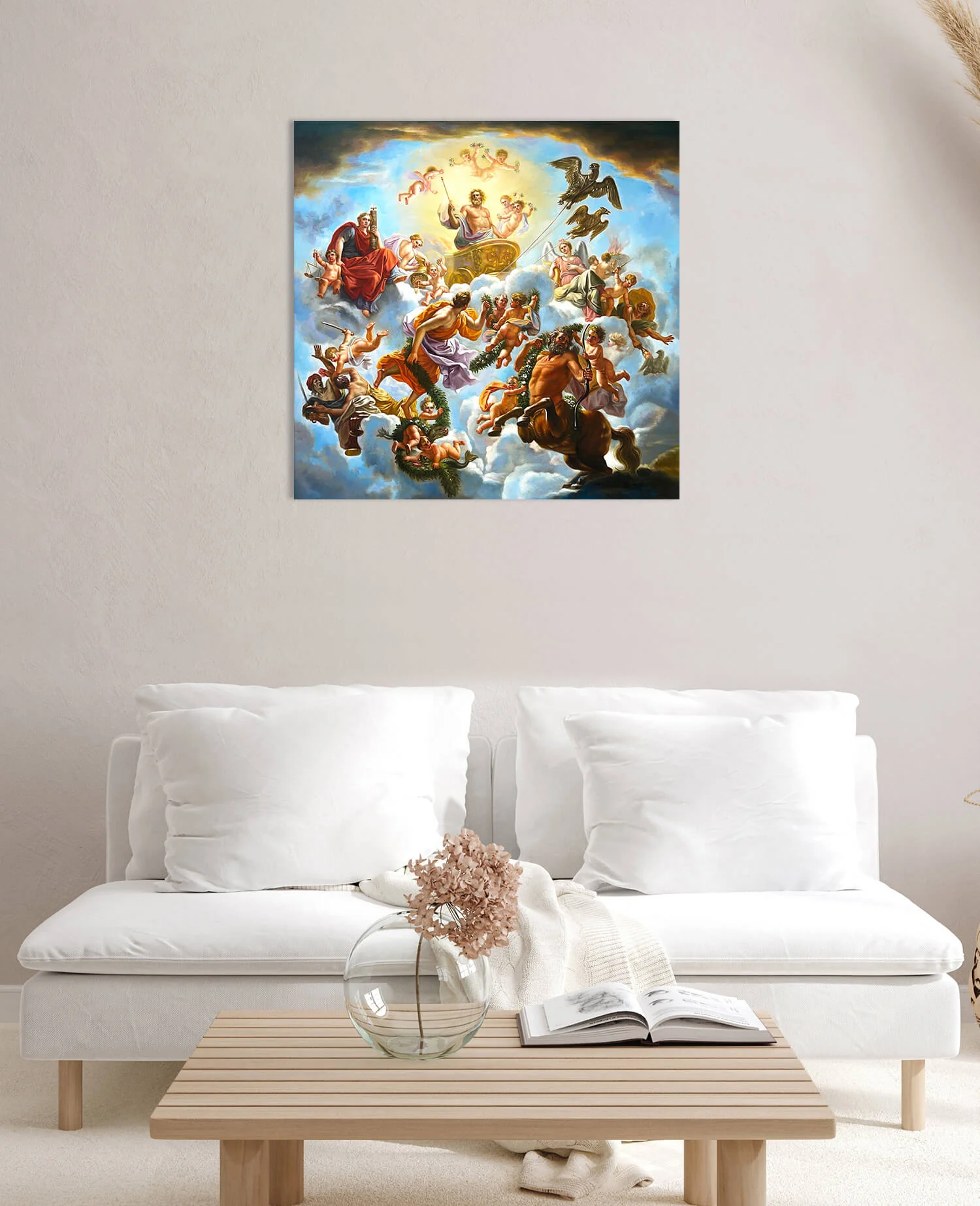 Jupiters Wagen zwischen Justitia und Pi wurde - Noël-Nicolas Coypel - Image 22