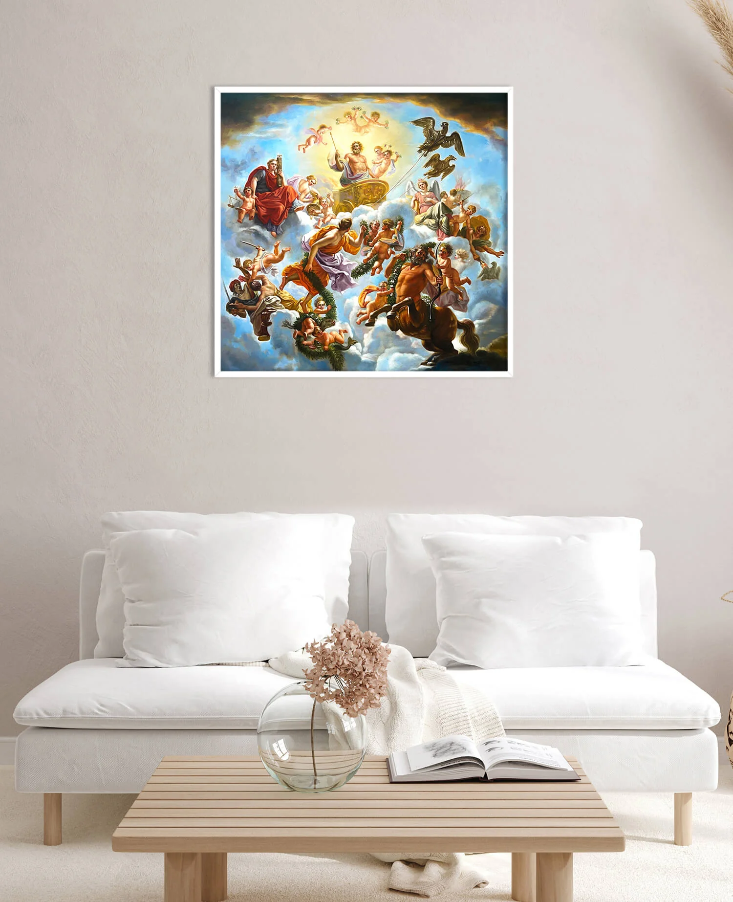 Jupiters Wagen zwischen Justitia und Pi wurde - Noël-Nicolas Coypel - Image 23