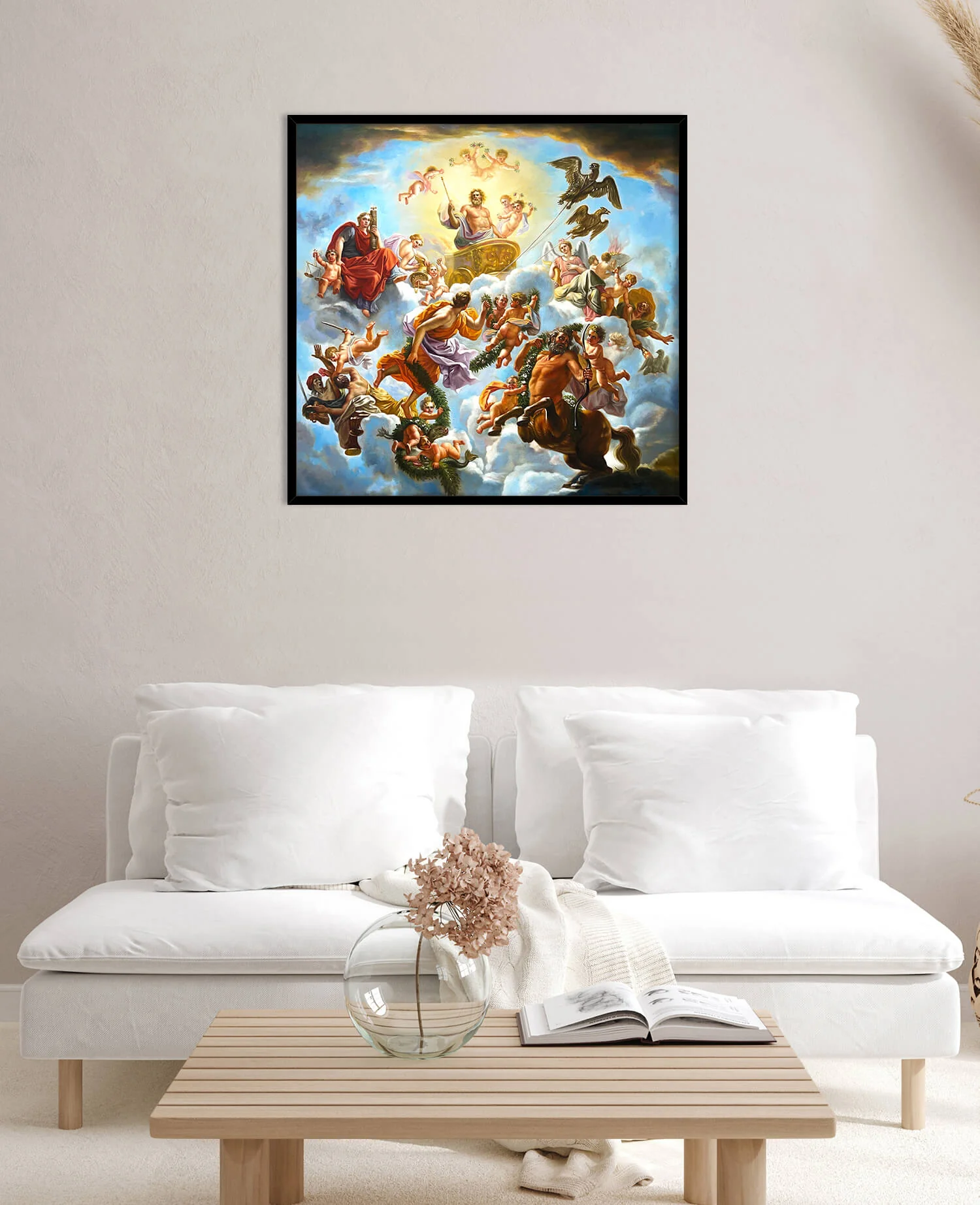 Jupiters Wagen zwischen Justitia und Pi wurde - Noël-Nicolas Coypel - Image 24