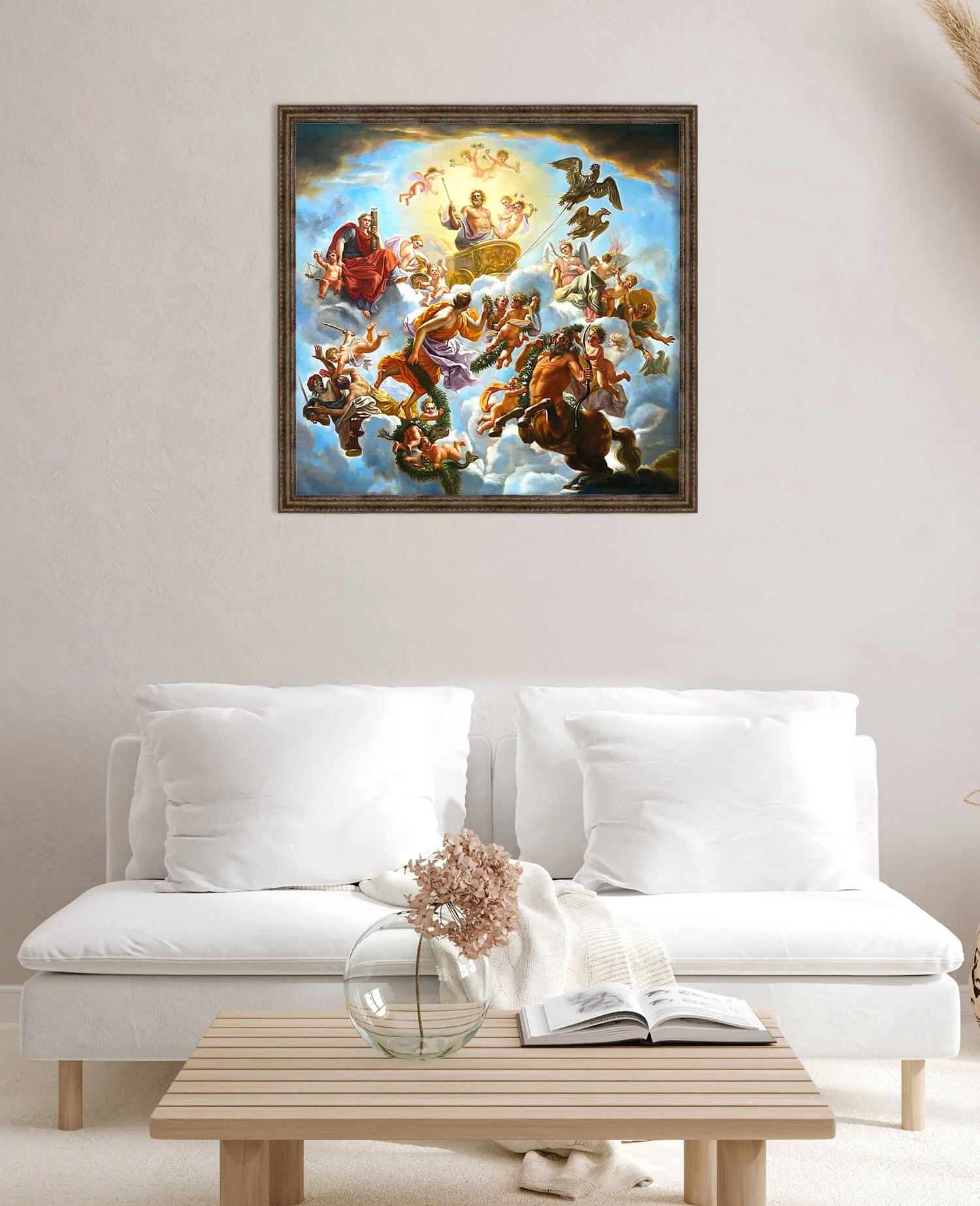 Jupiters Wagen zwischen Justitia und Pi wurde - Noël-Nicolas Coypel - Image 27