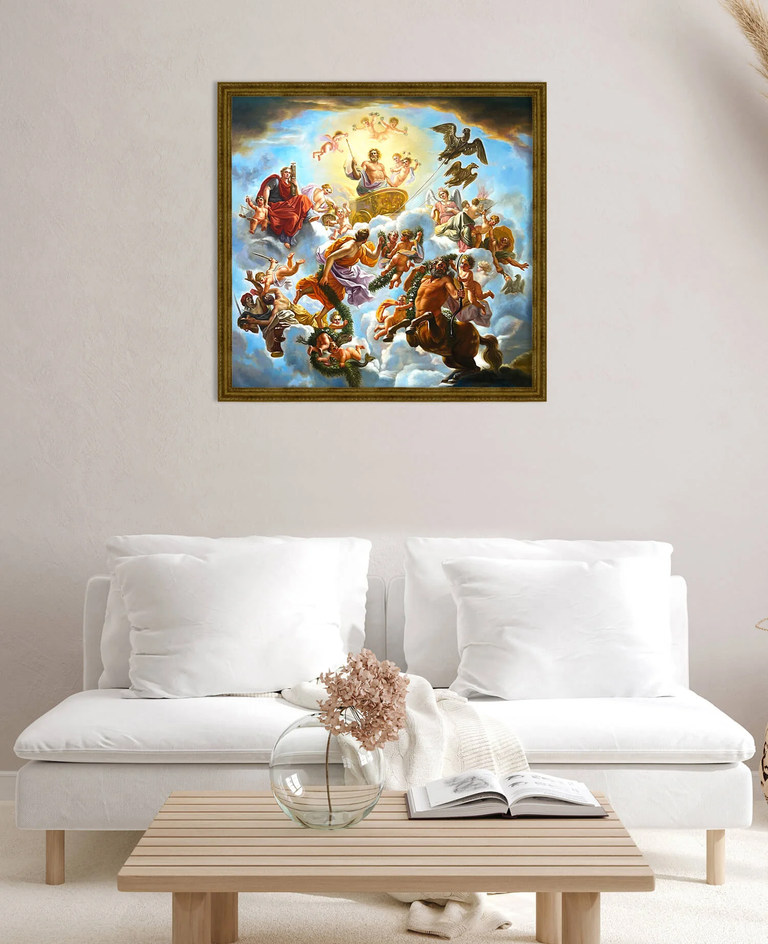 Jupiters Wagen zwischen Justitia und Pi wurde - Noël-Nicolas Coypel - Image 28
