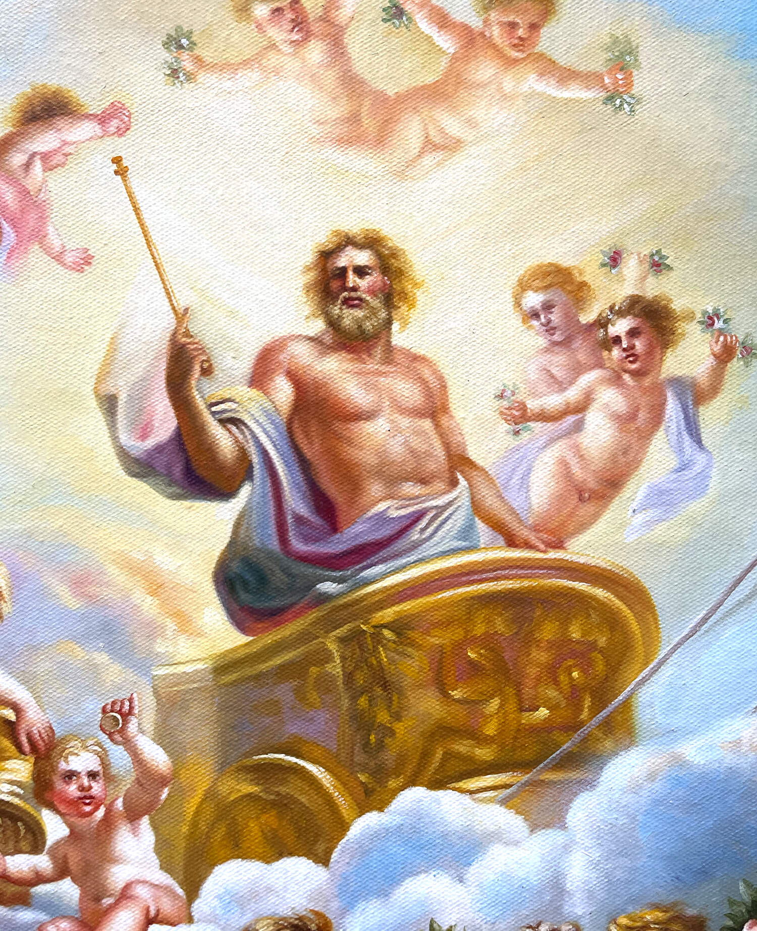 Jupiters Wagen zwischen Justitia und Pi wurde - Noël-Nicolas Coypel - Image 5