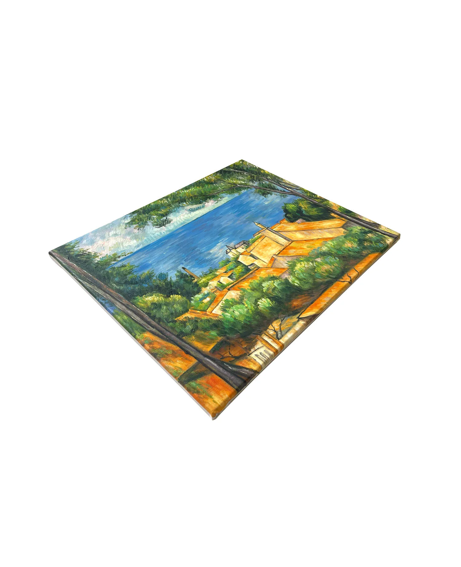 L'Estaque mit den roten Dächern - Paul Cézanne - Image 3