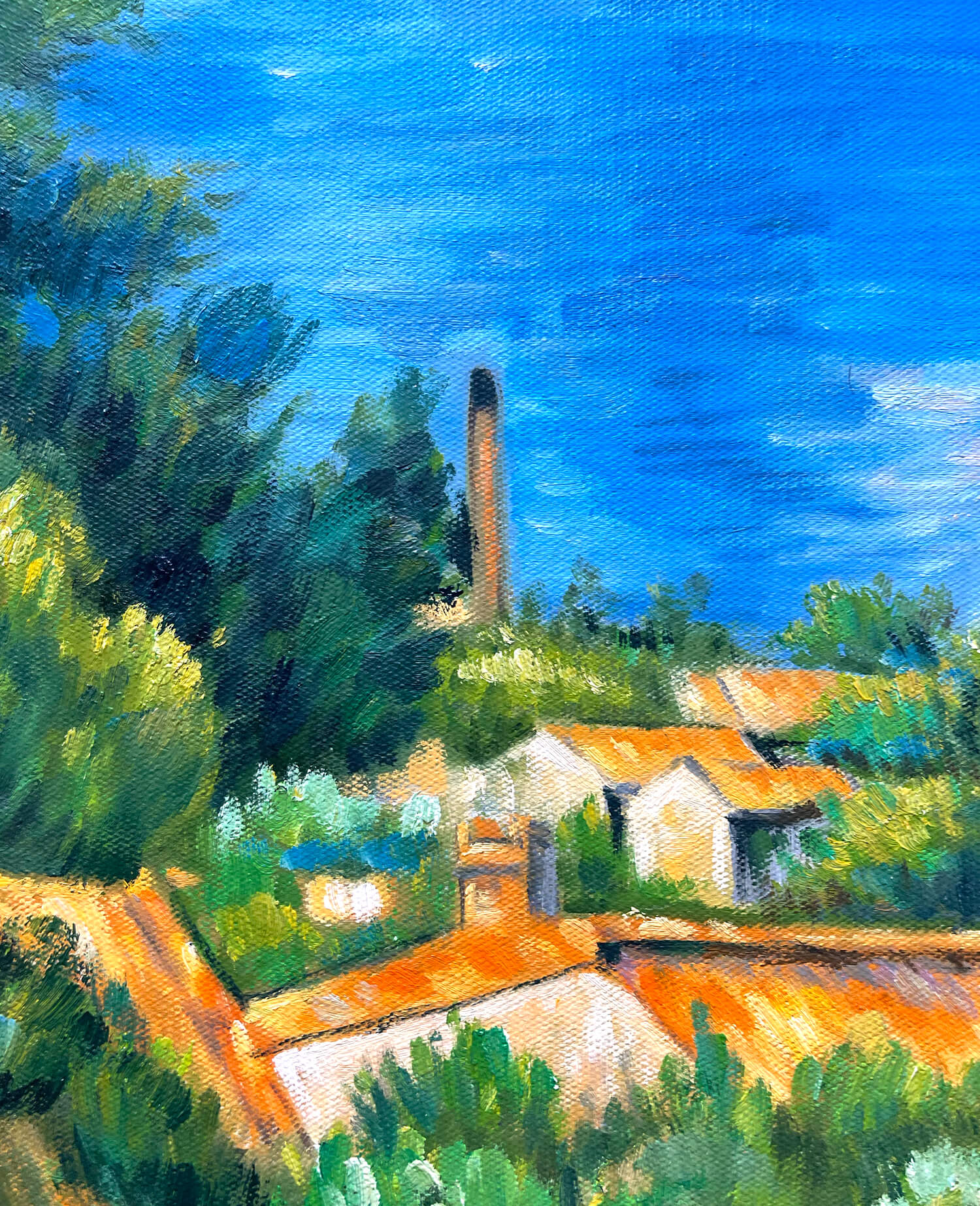 L'Estaque mit den roten Dächern - Paul Cézanne - Image 5
