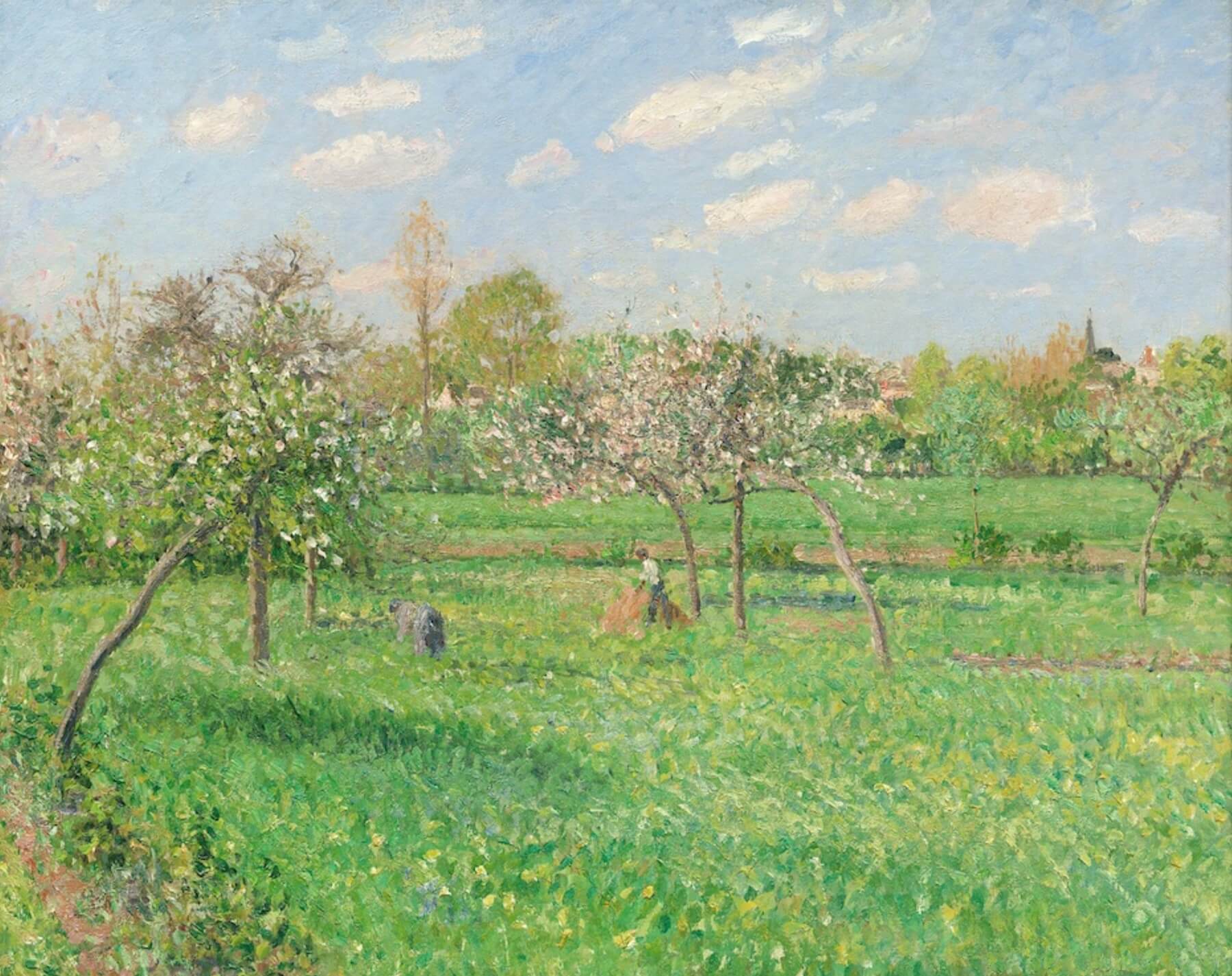 Morgen, Frühling, Sonne, Éragny – Camille Pissarro - Image 3