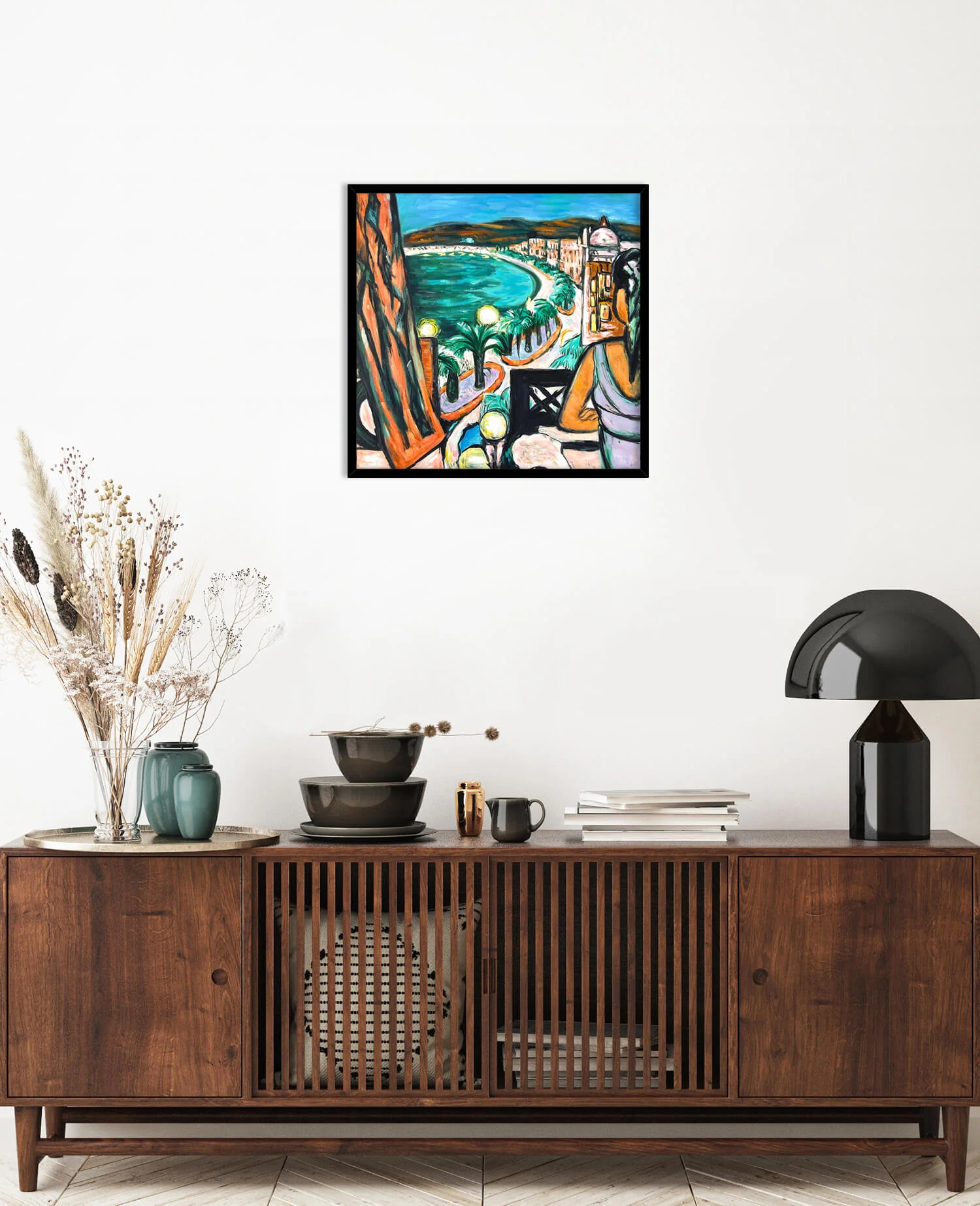 Nice vom Hotel bei Nacht - Max Beckmann - Image 17