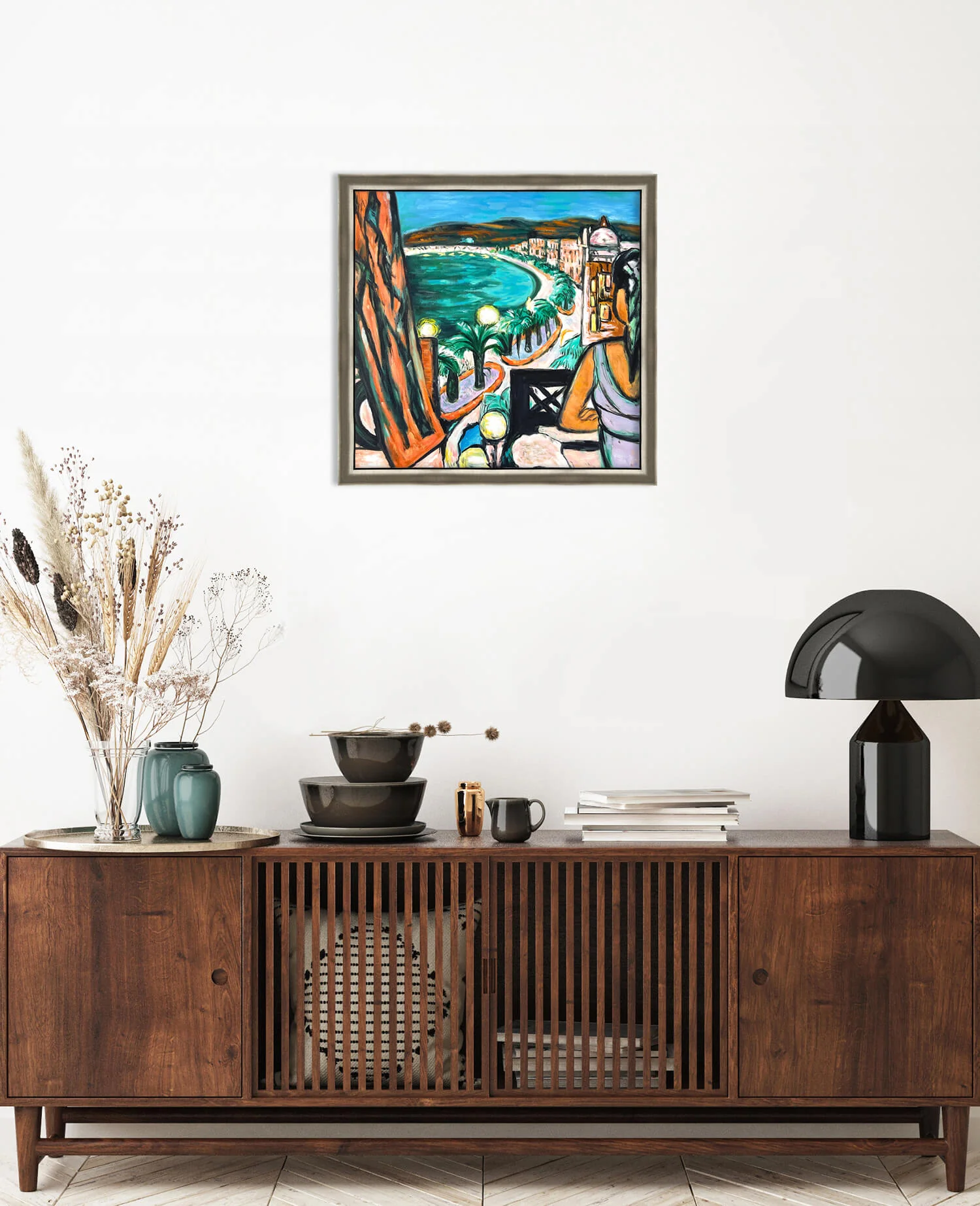 Nice vom Hotel bei Nacht - Max Beckmann - Image 19