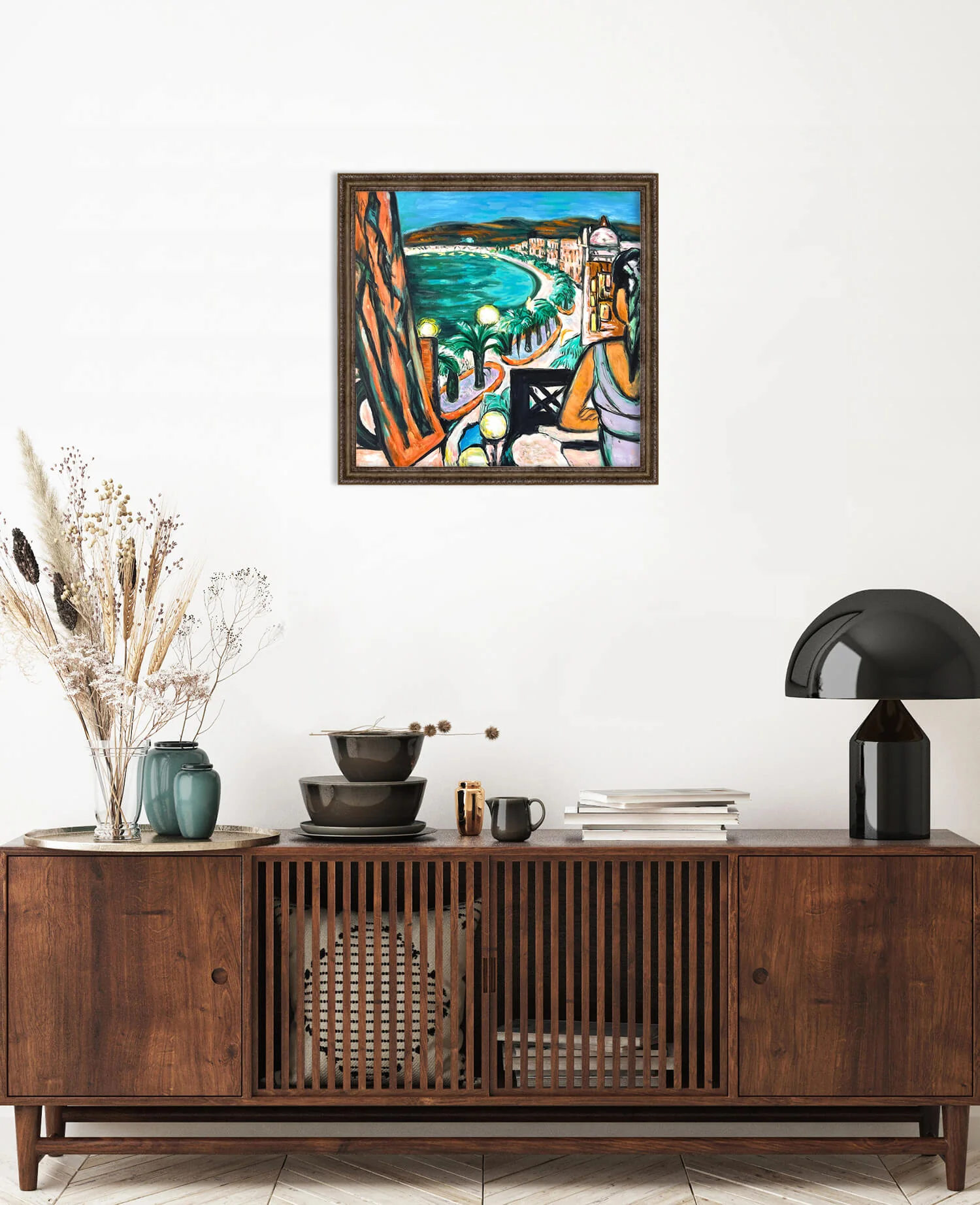 Nice vom Hotel bei Nacht - Max Beckmann - Image 20