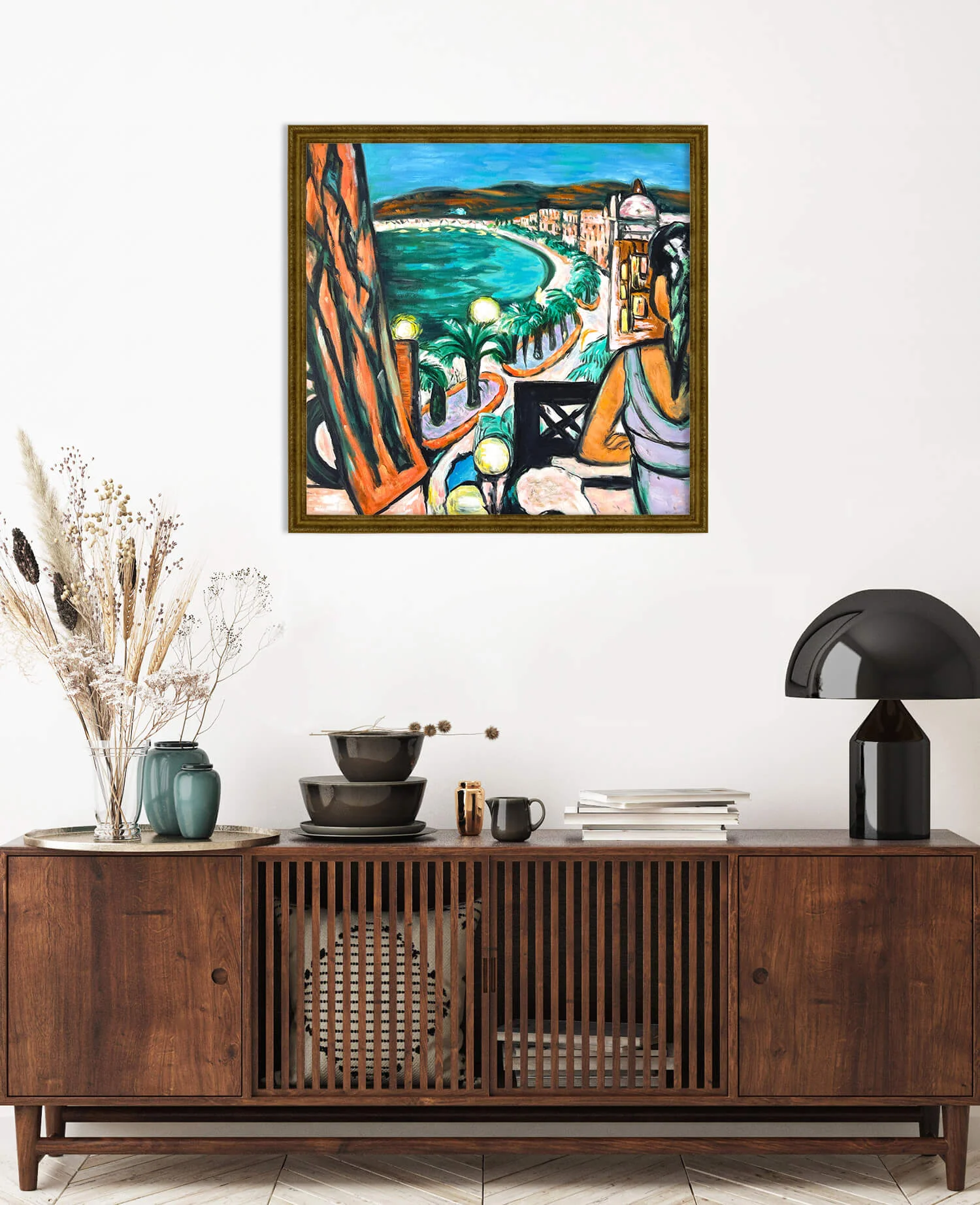 Nice vom Hotel bei Nacht - Max Beckmann - Image 28