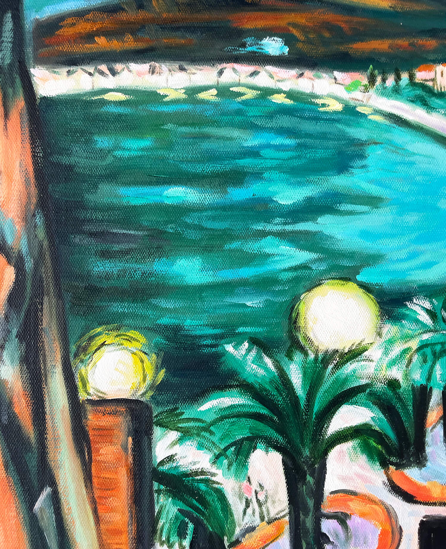 Nice vom Hotel bei Nacht - Max Beckmann - Image 6