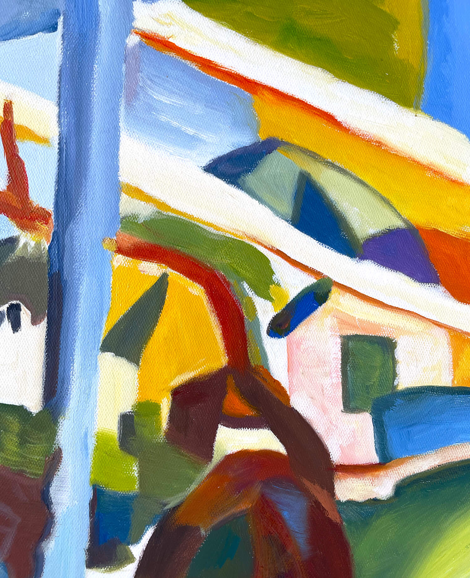 Terrasse des Landhauses in St. Germain - August Macke - Image 6