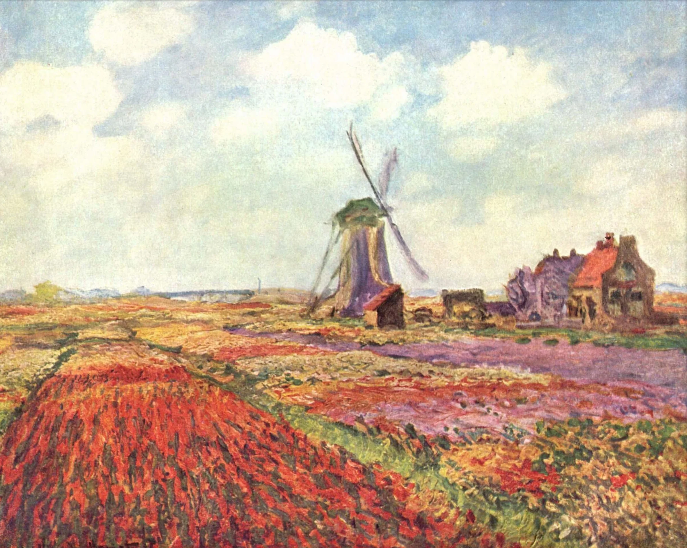 Tulpenfelder in Holland - Claude Monet - Image 3