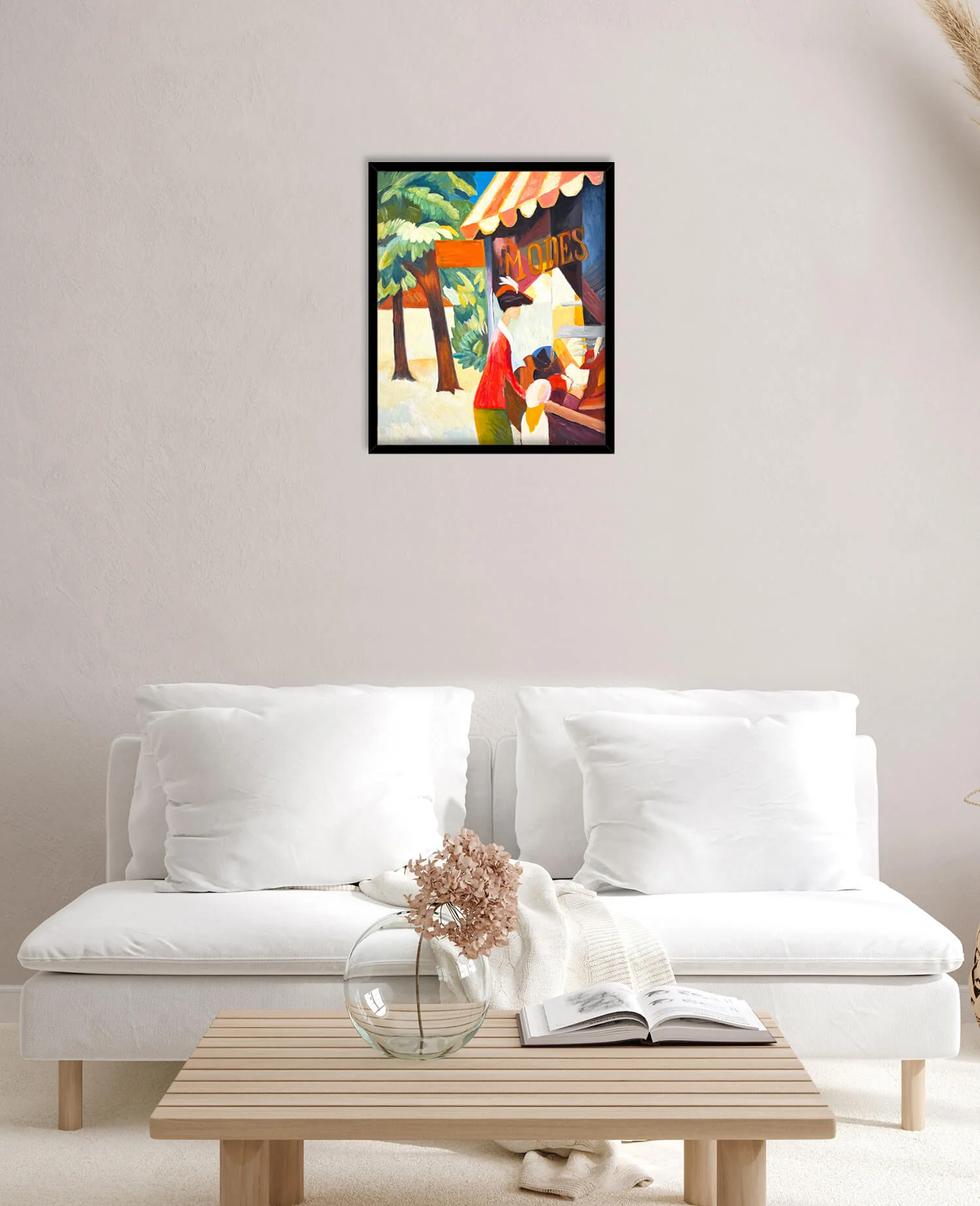 Vor dem Hutladen - August Macke - Image 10