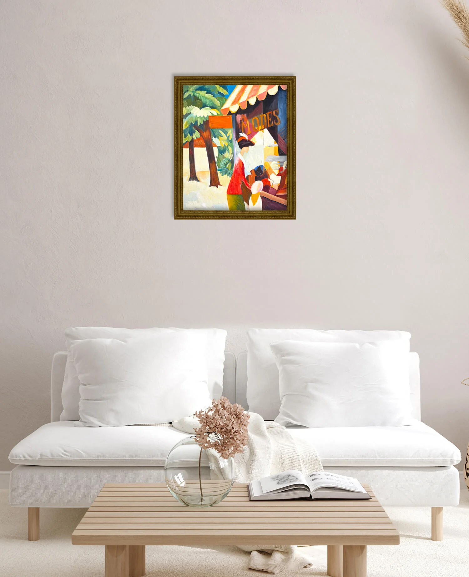 Vor dem Hutladen - August Macke - Image 14