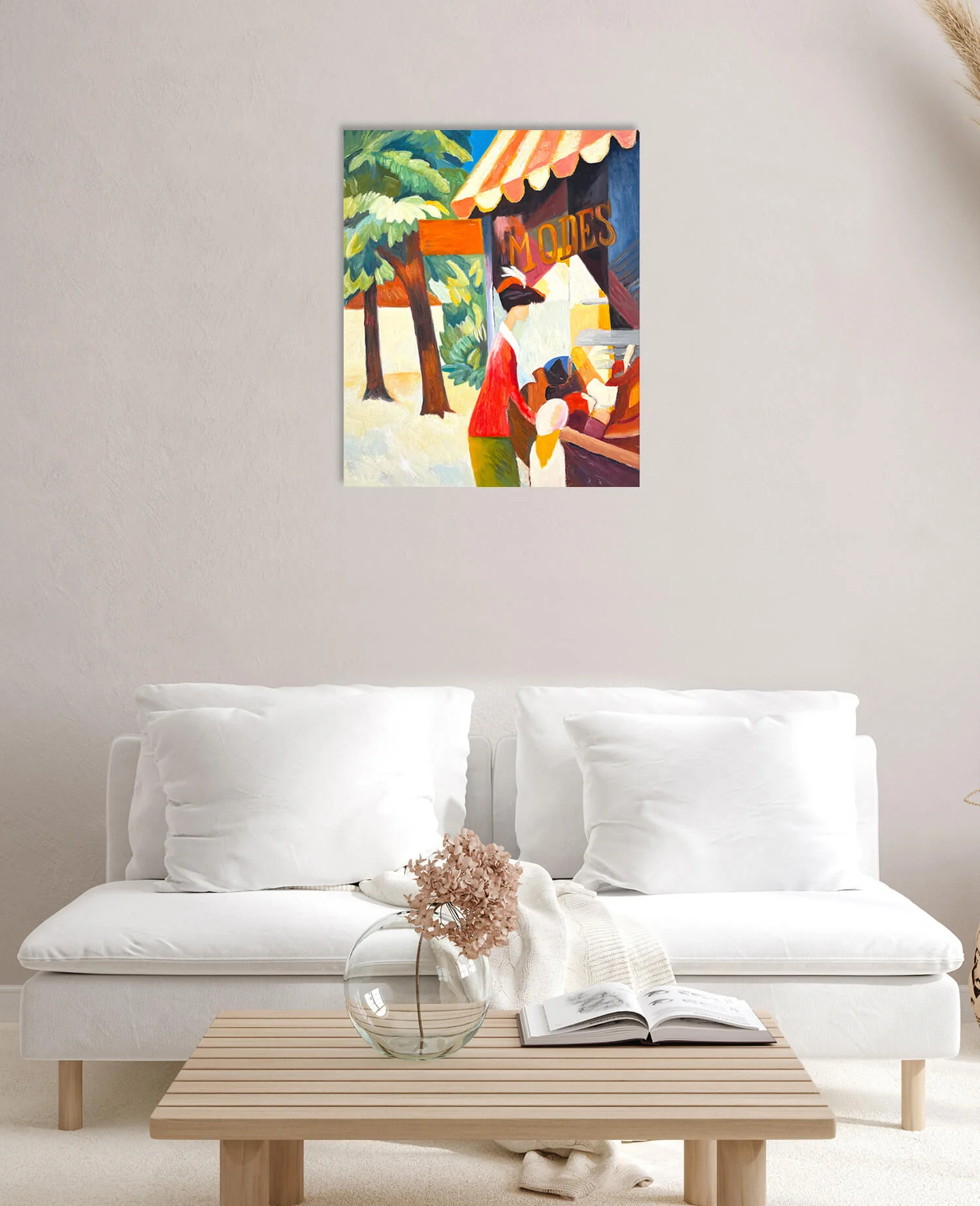 Vor dem Hutladen - August Macke - Image 15