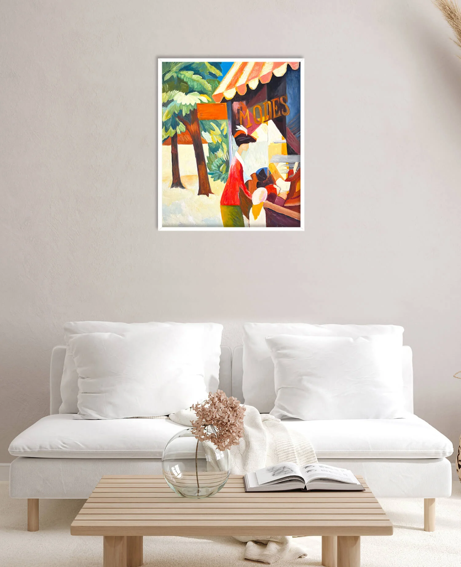 Vor dem Hutladen - August Macke - Image 16
