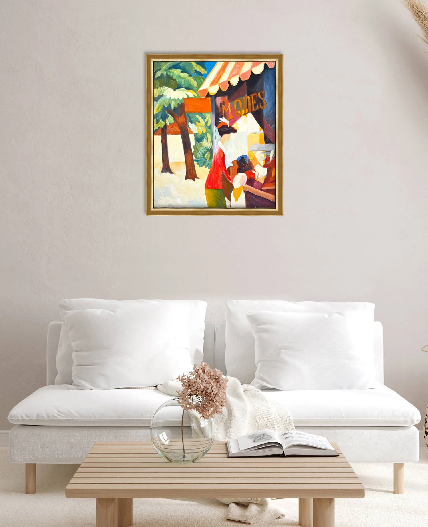 Vor dem Hutladen - August Macke - Image 18