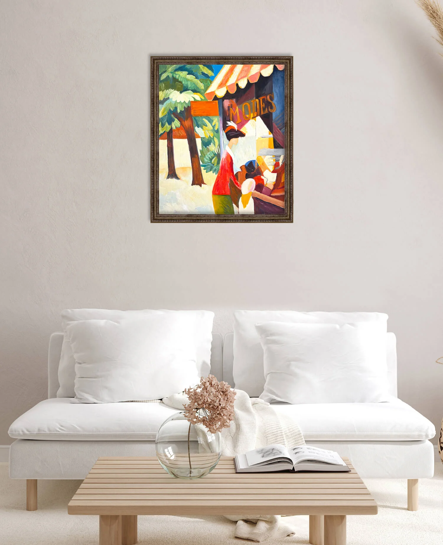 Vor dem Hutladen - August Macke - Image 20