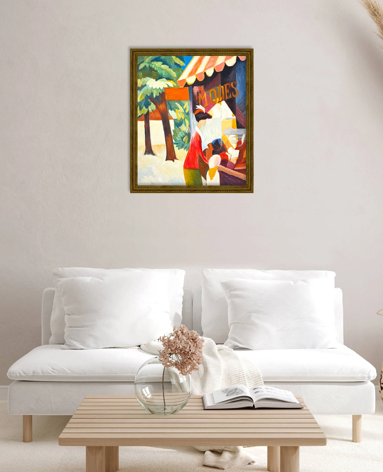 Vor dem Hutladen - August Macke - Image 21