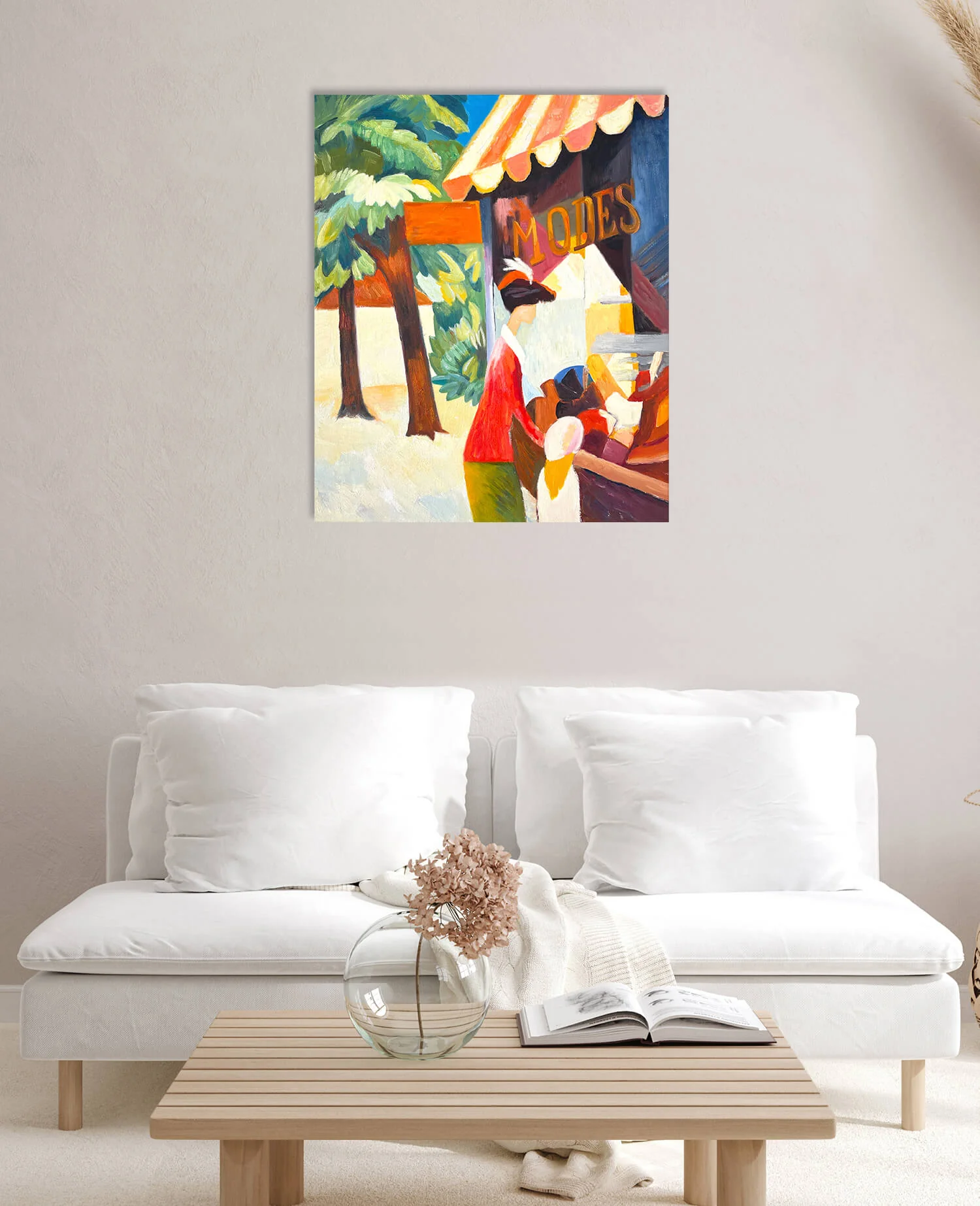 Vor dem Hutladen - August Macke - Image 22