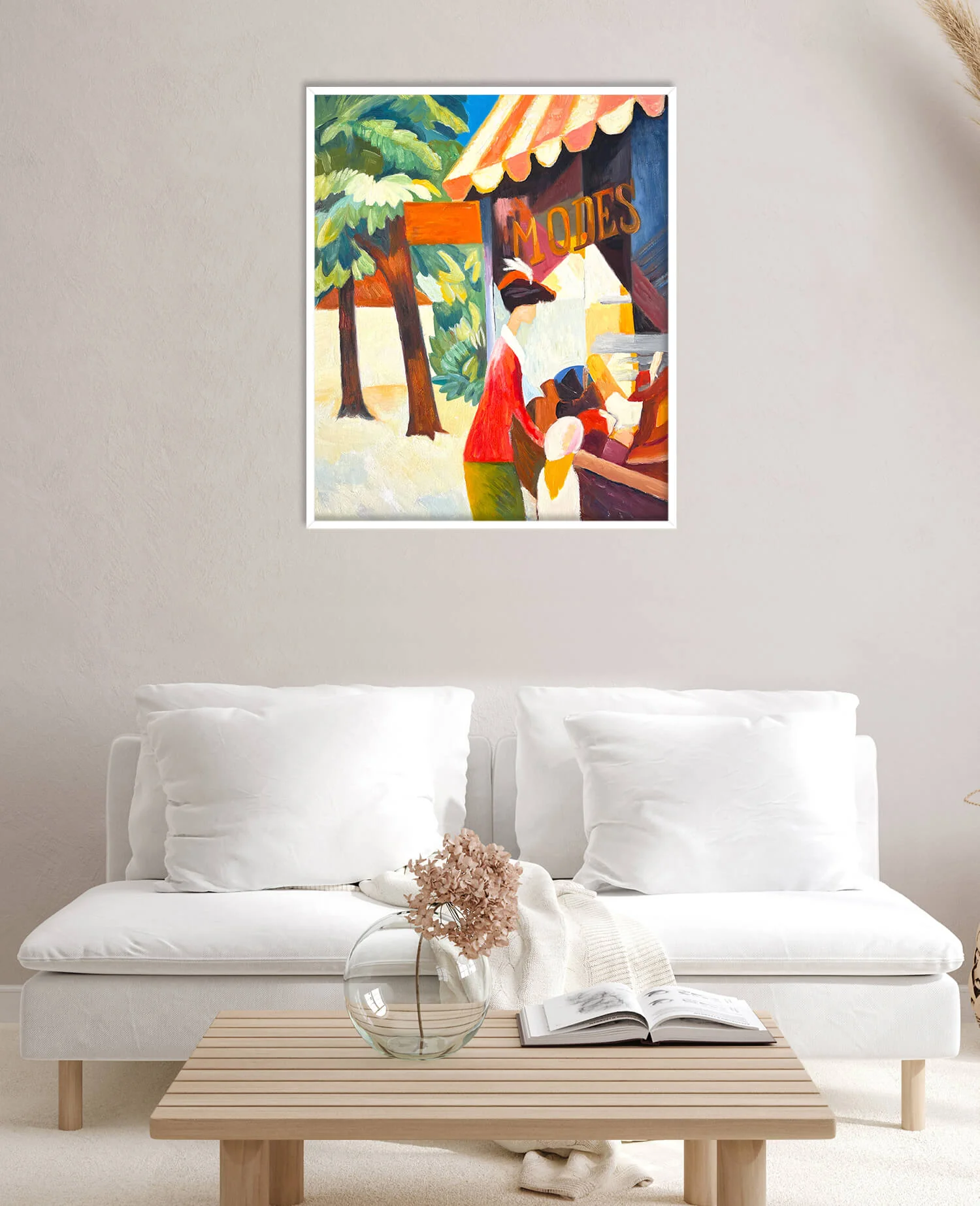Vor dem Hutladen - August Macke - Image 23