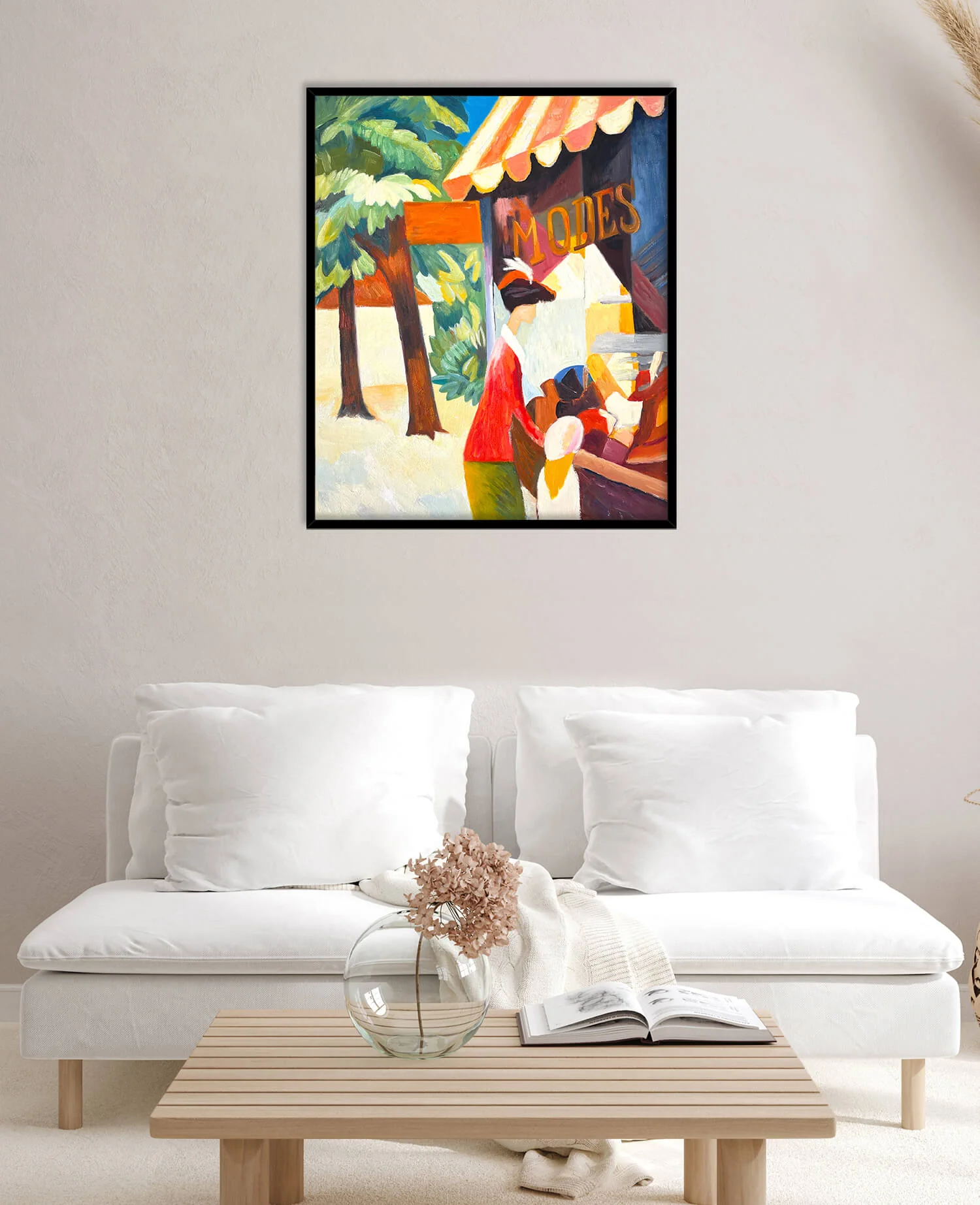 Vor dem Hutladen - August Macke - Image 24