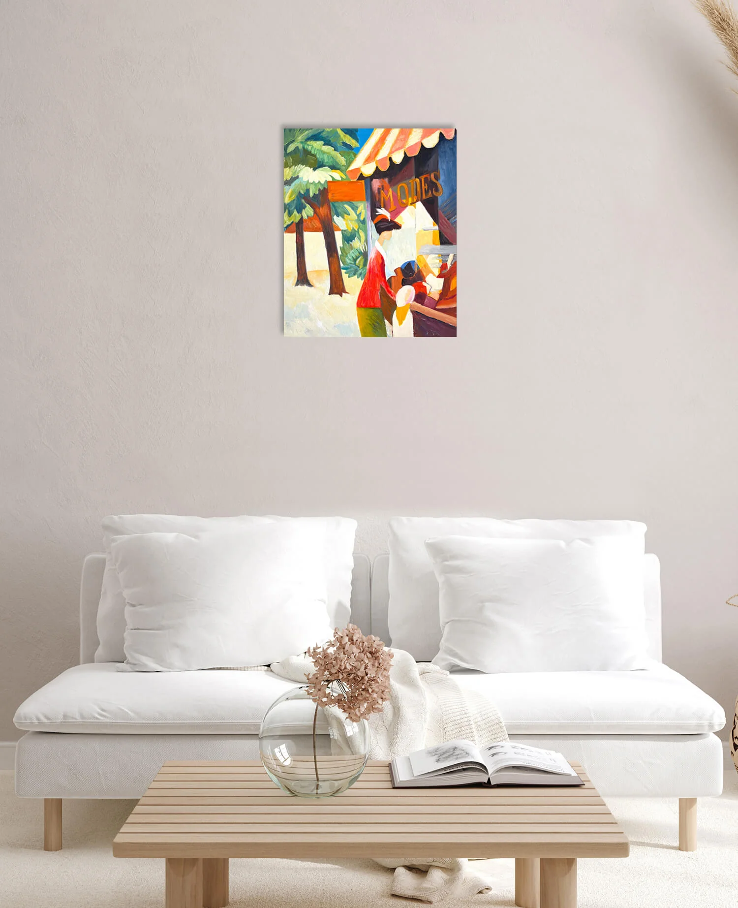 Vor dem Hutladen - August Macke - Image 8
